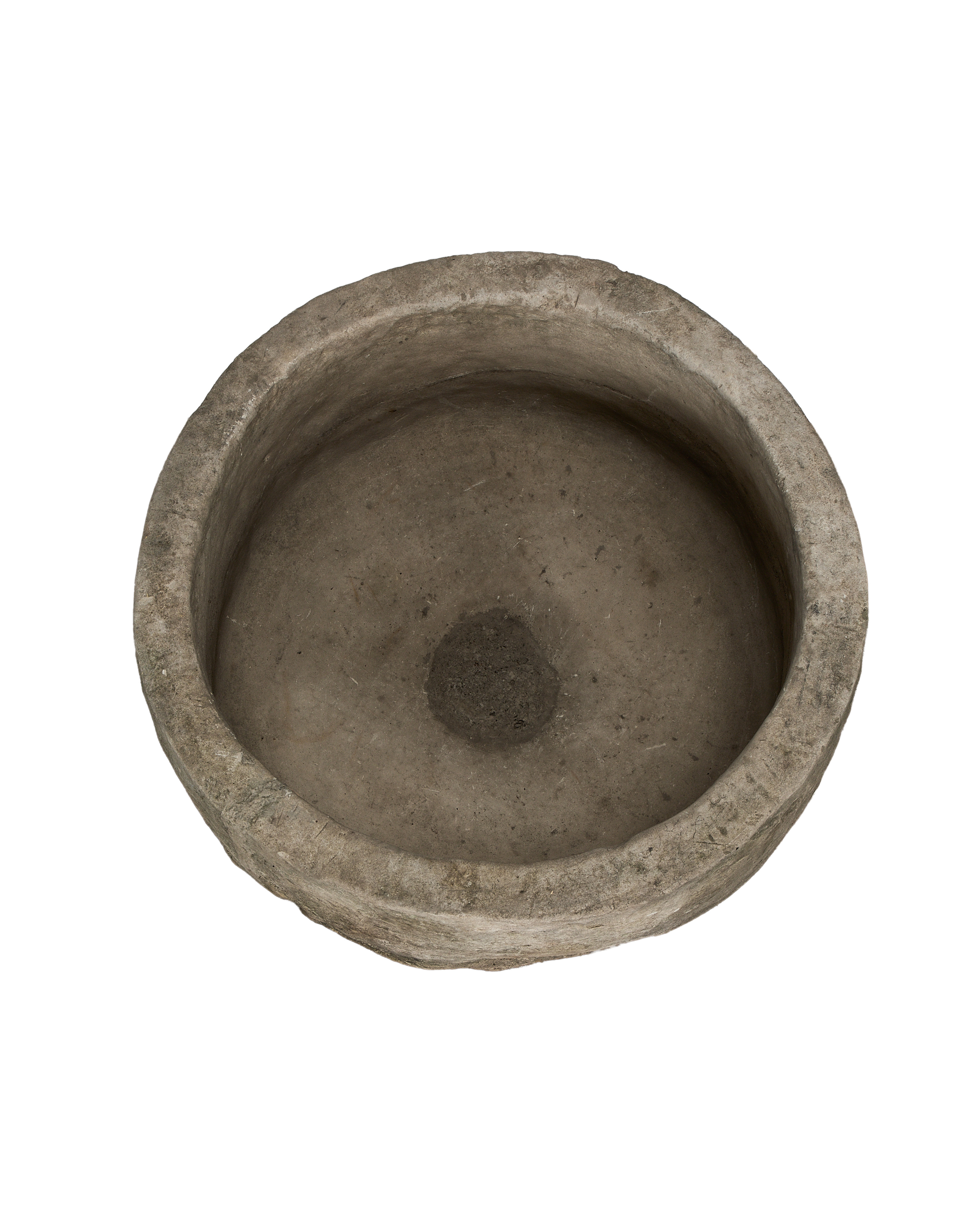 Olive Ateliers - Limestone Trough - Round