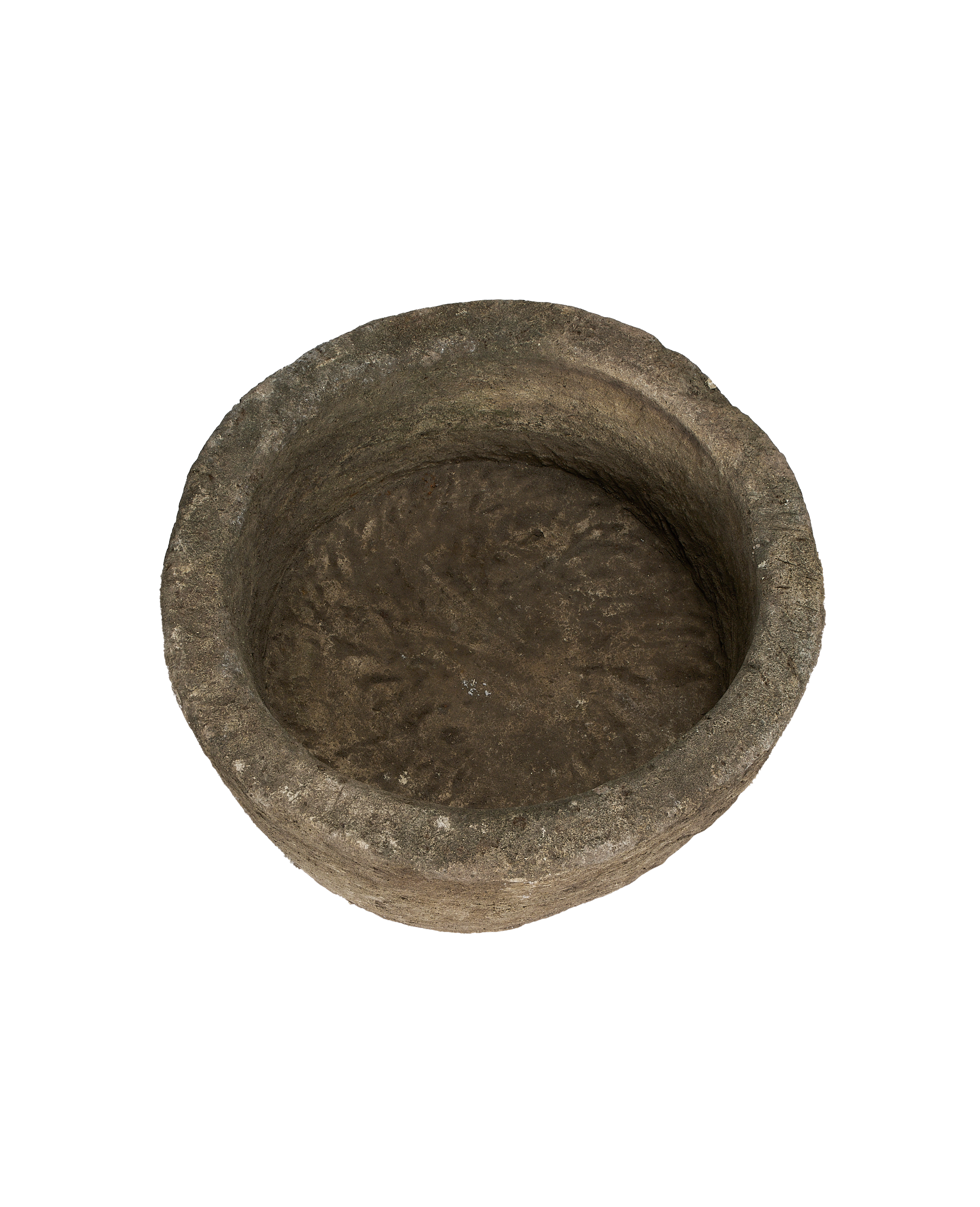 Olive Ateliers - Limestone Trough - Round