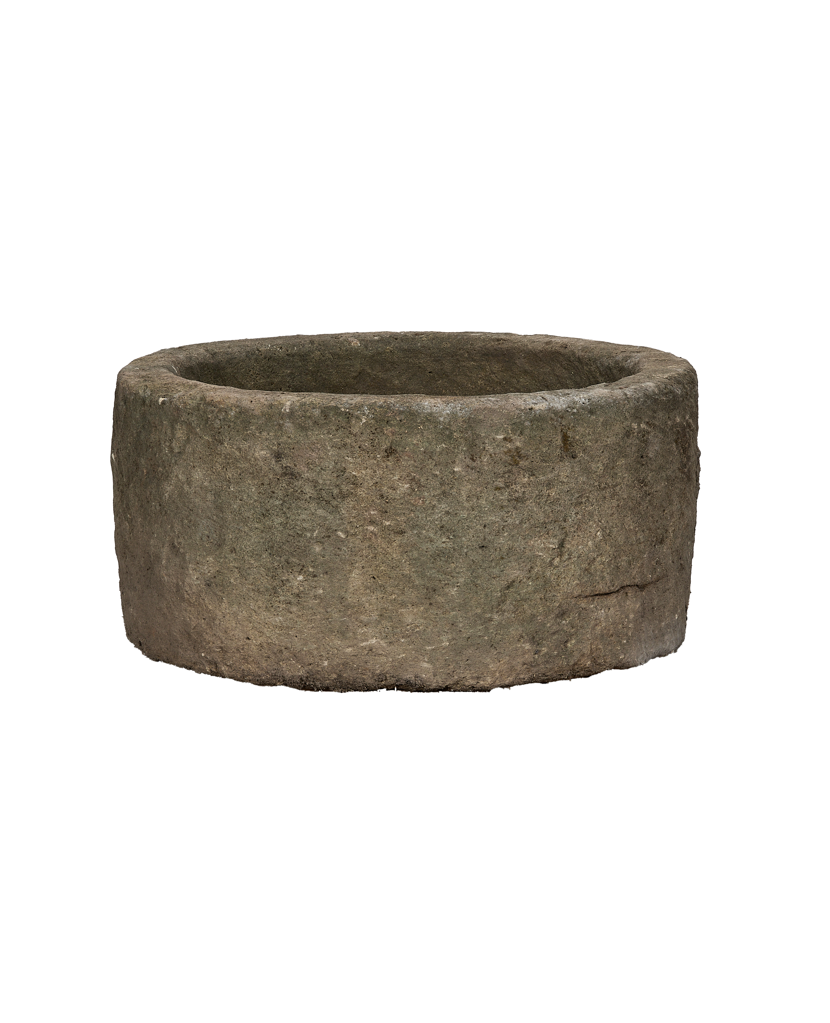 Olive Ateliers - Limestone Trough - Round