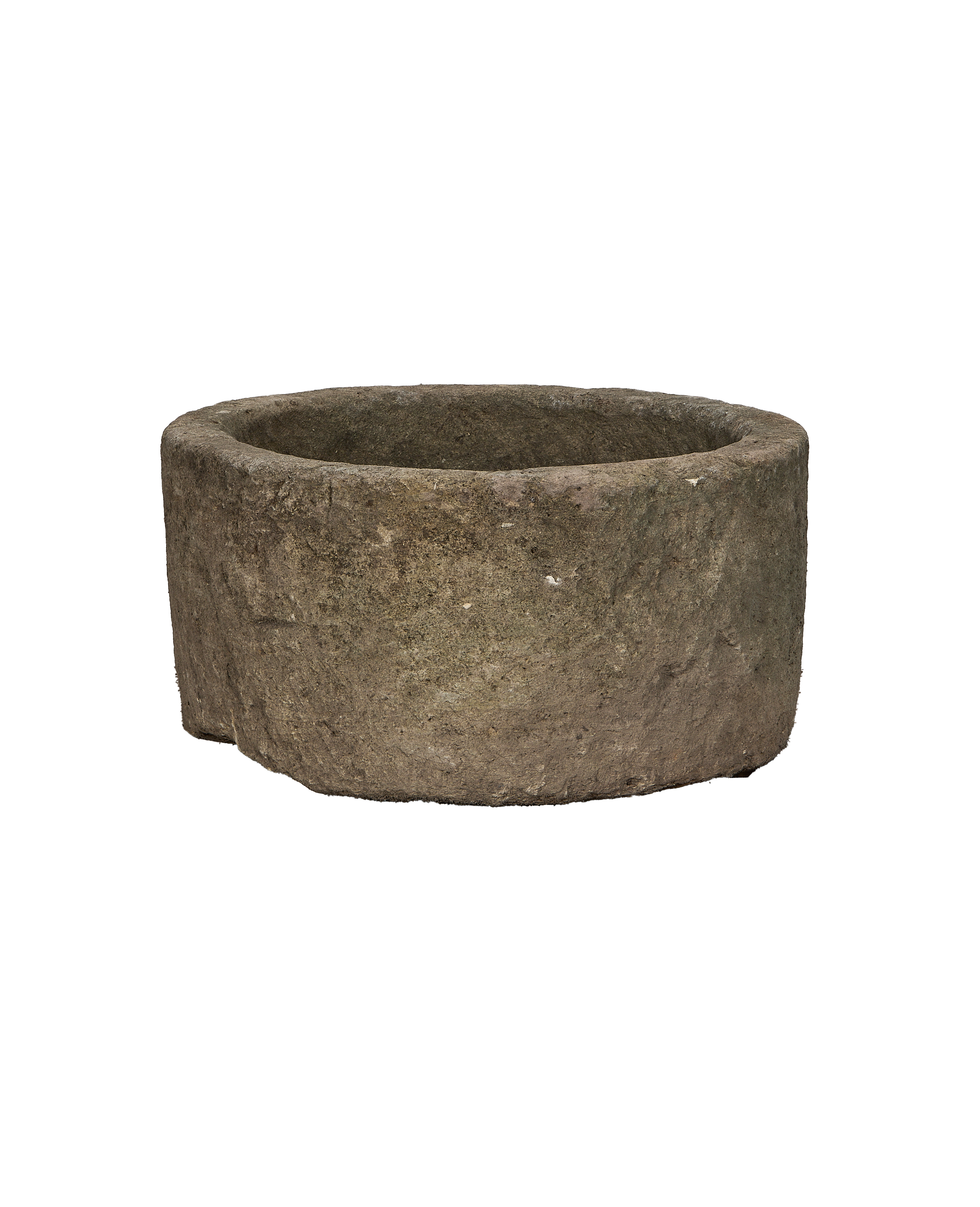 Olive Ateliers - Limestone Trough - Round