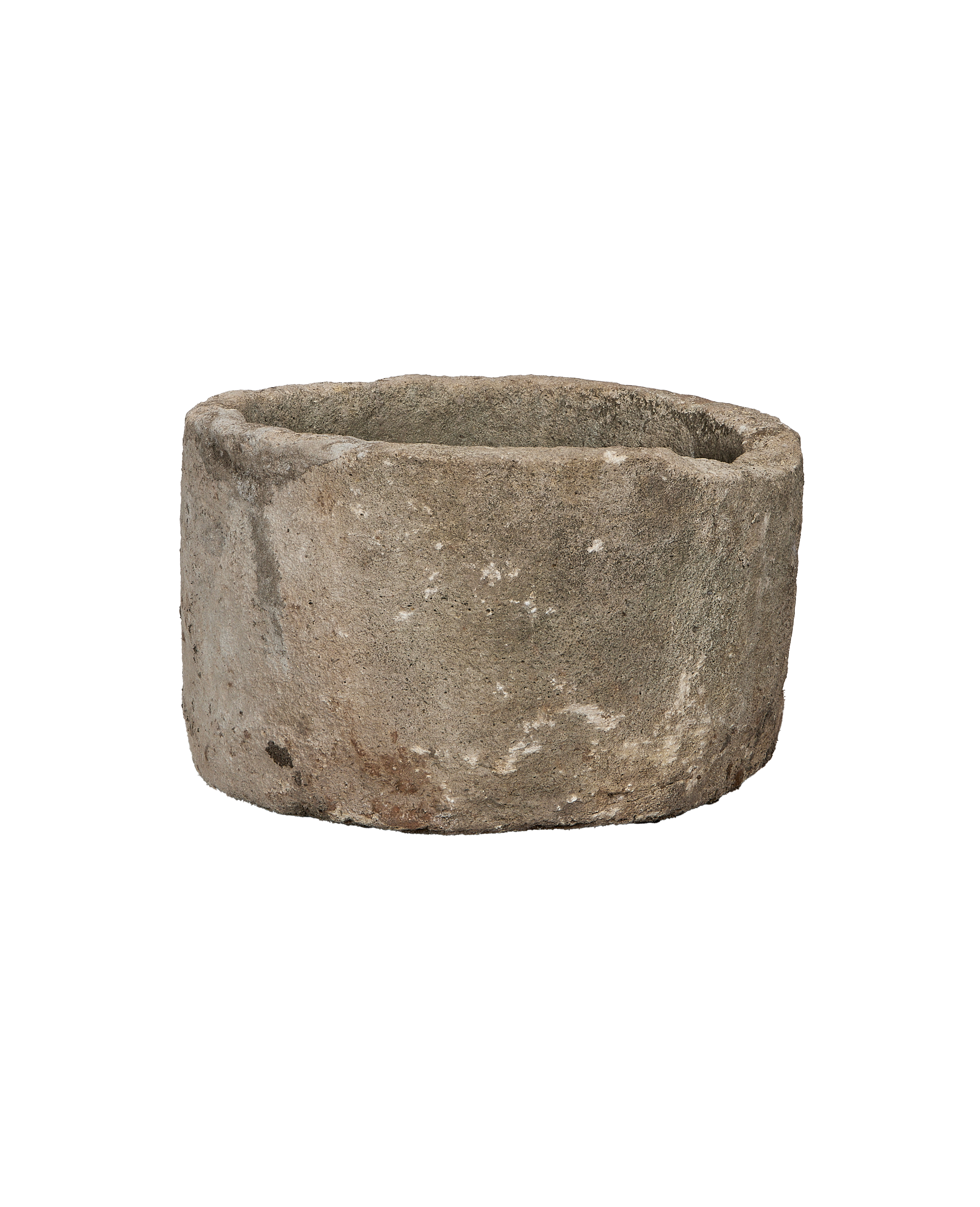 Olive Ateliers - Limestone Trough - Round