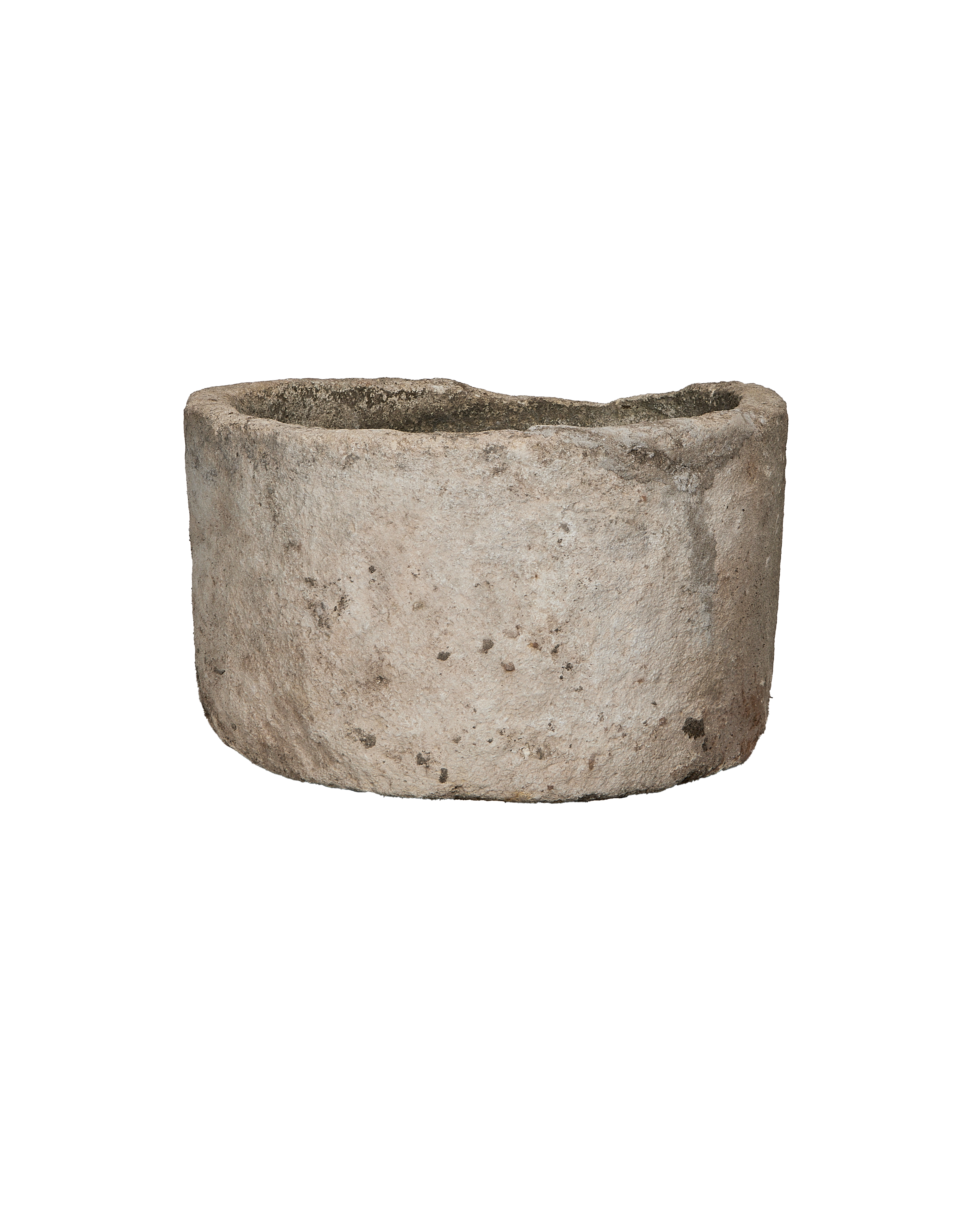 Olive Ateliers - Limestone Trough - Round
