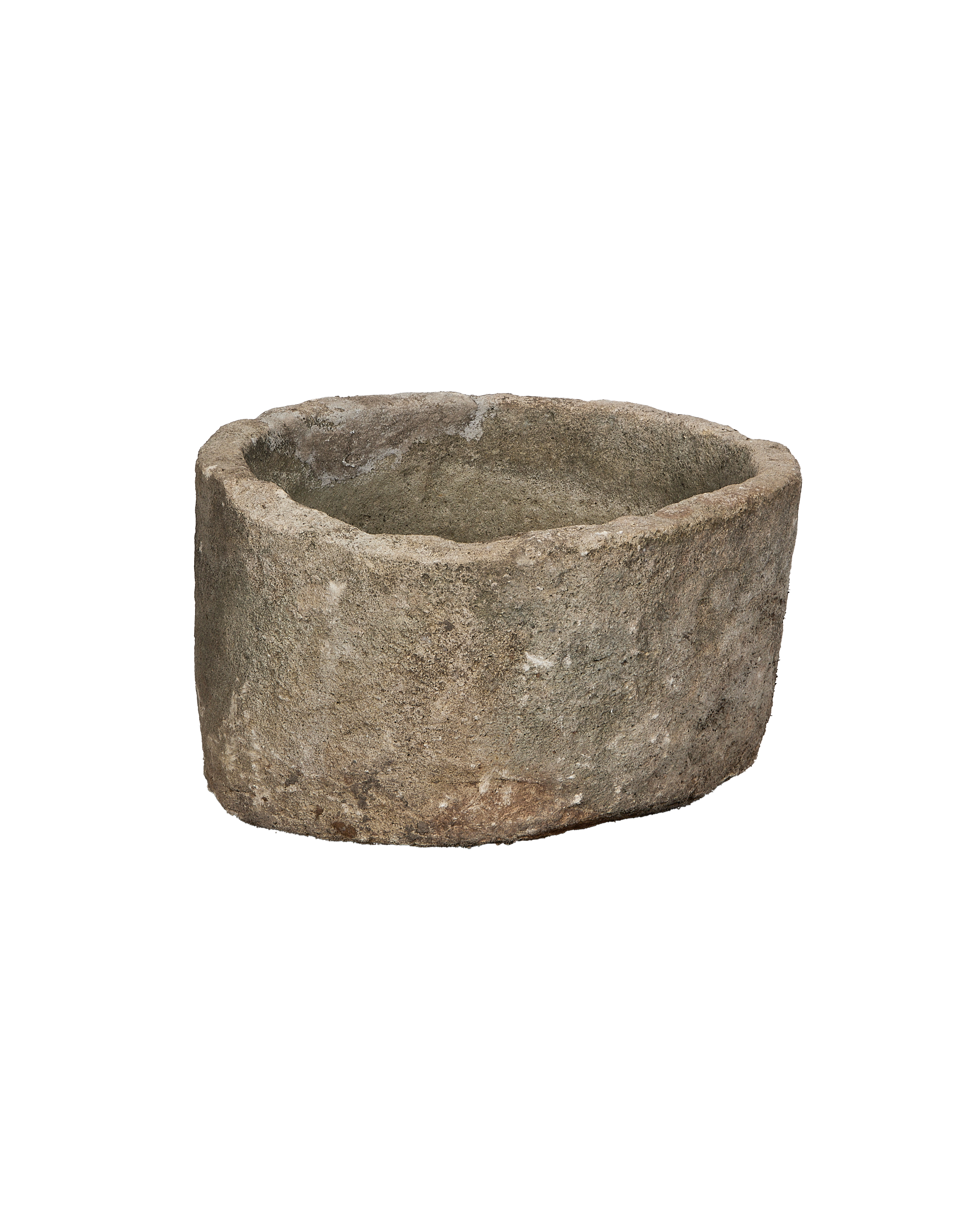 Olive Ateliers - Limestone Trough - Round