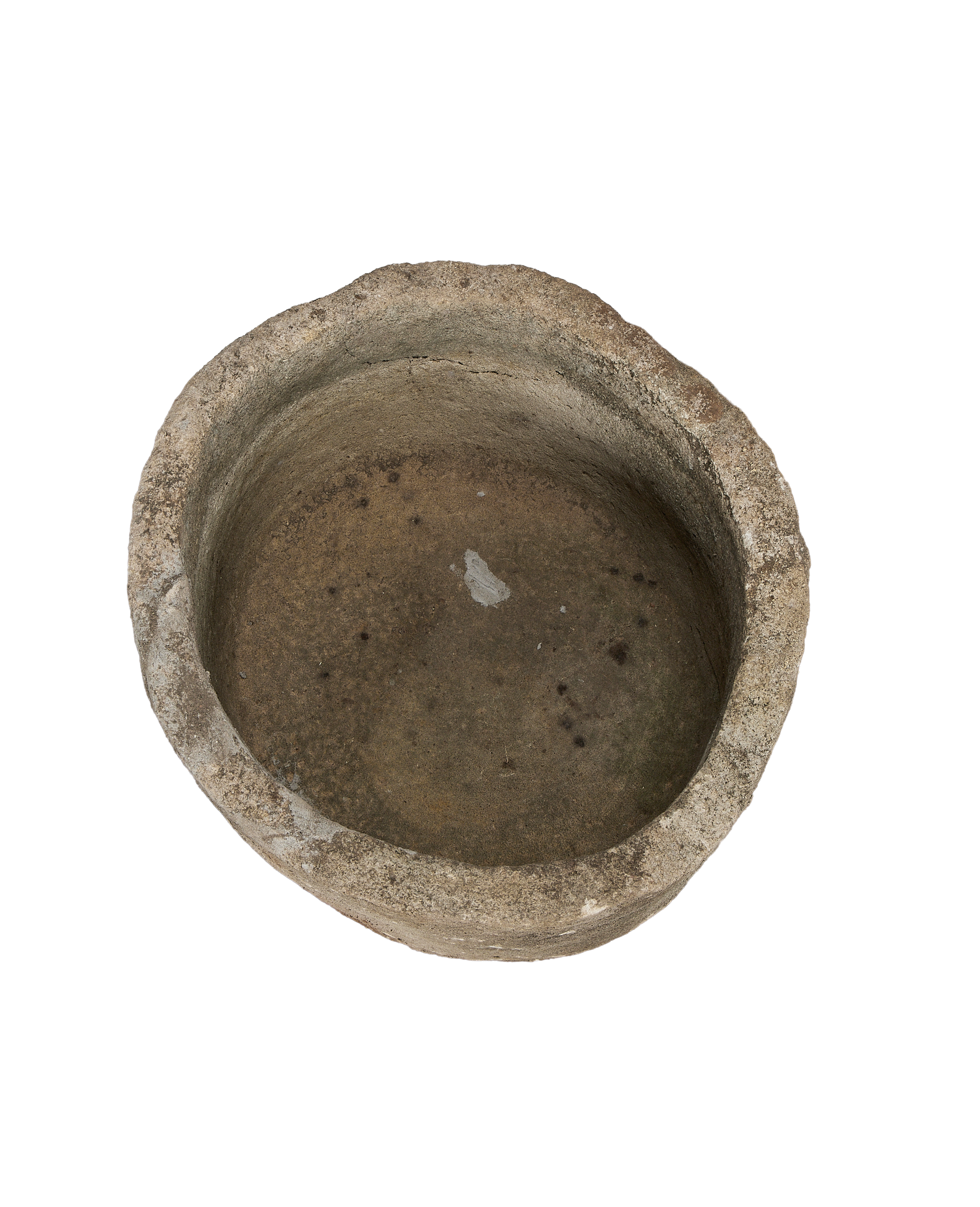 Olive Ateliers - Limestone Trough - Round