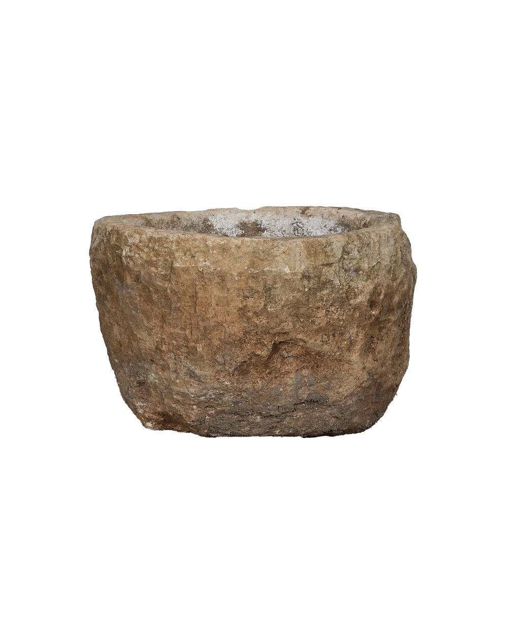 Olive Ateliers - Limestone Trough - Round