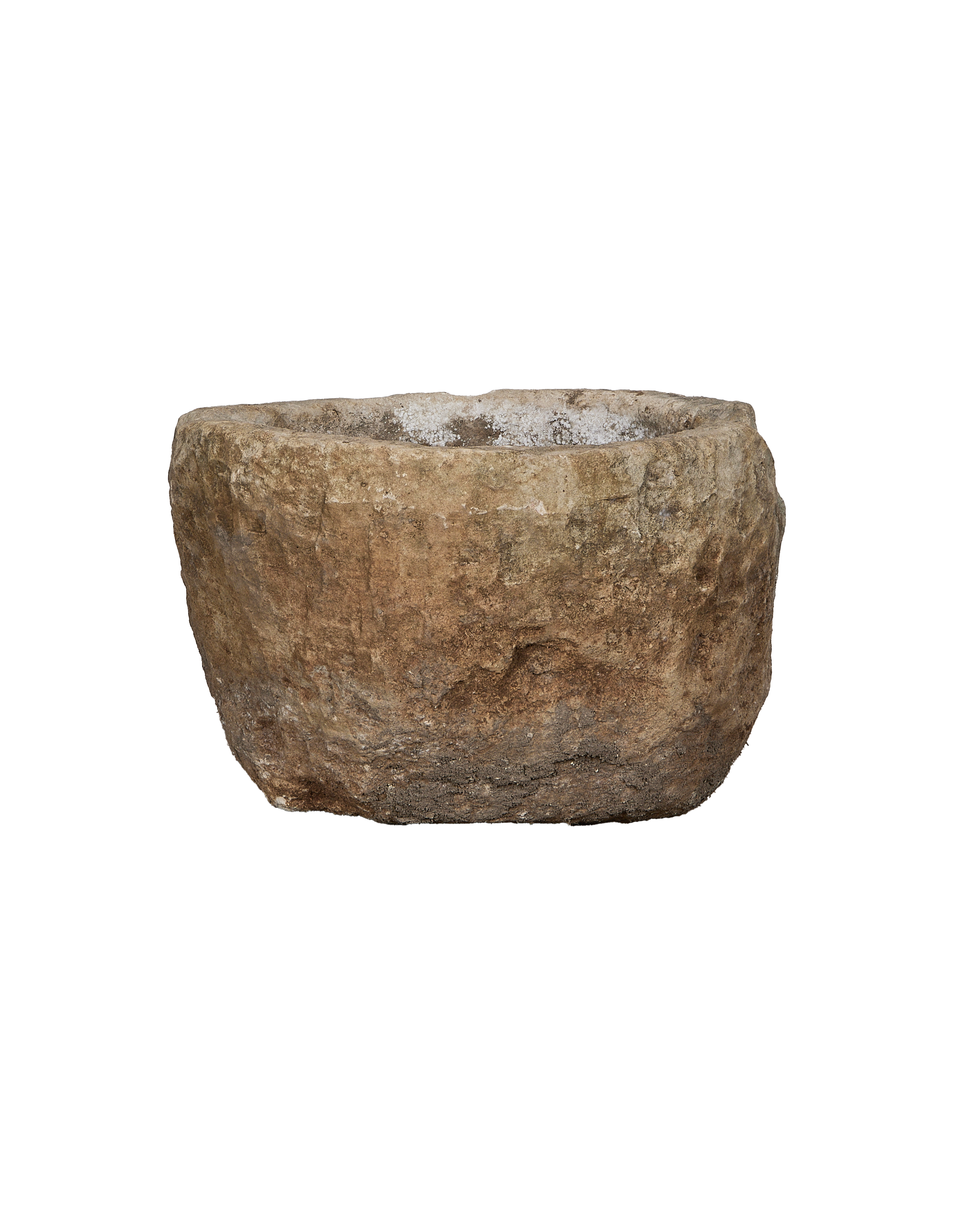 Olive Ateliers - Limestone Trough - Round