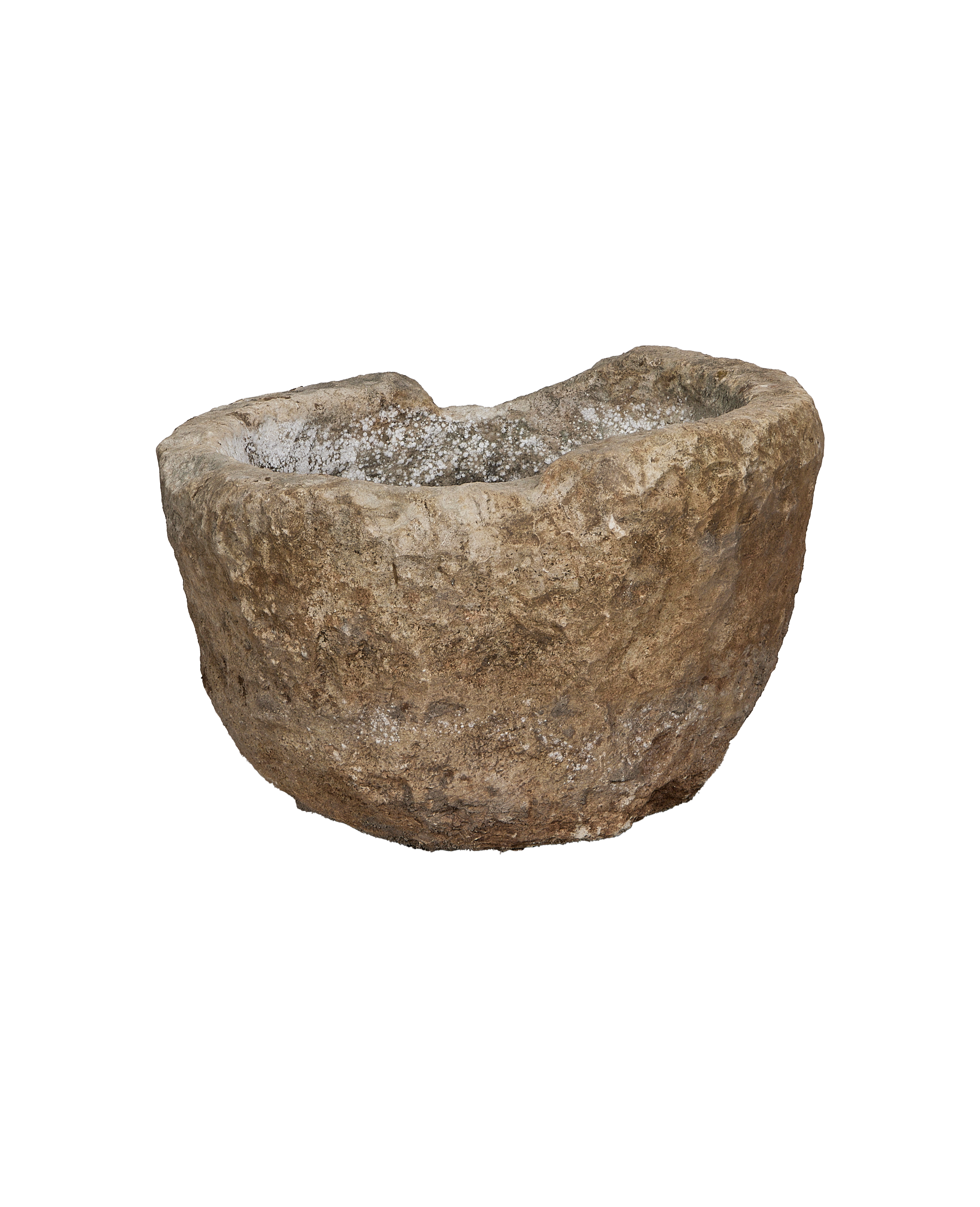 Olive Ateliers - Limestone Trough - Round