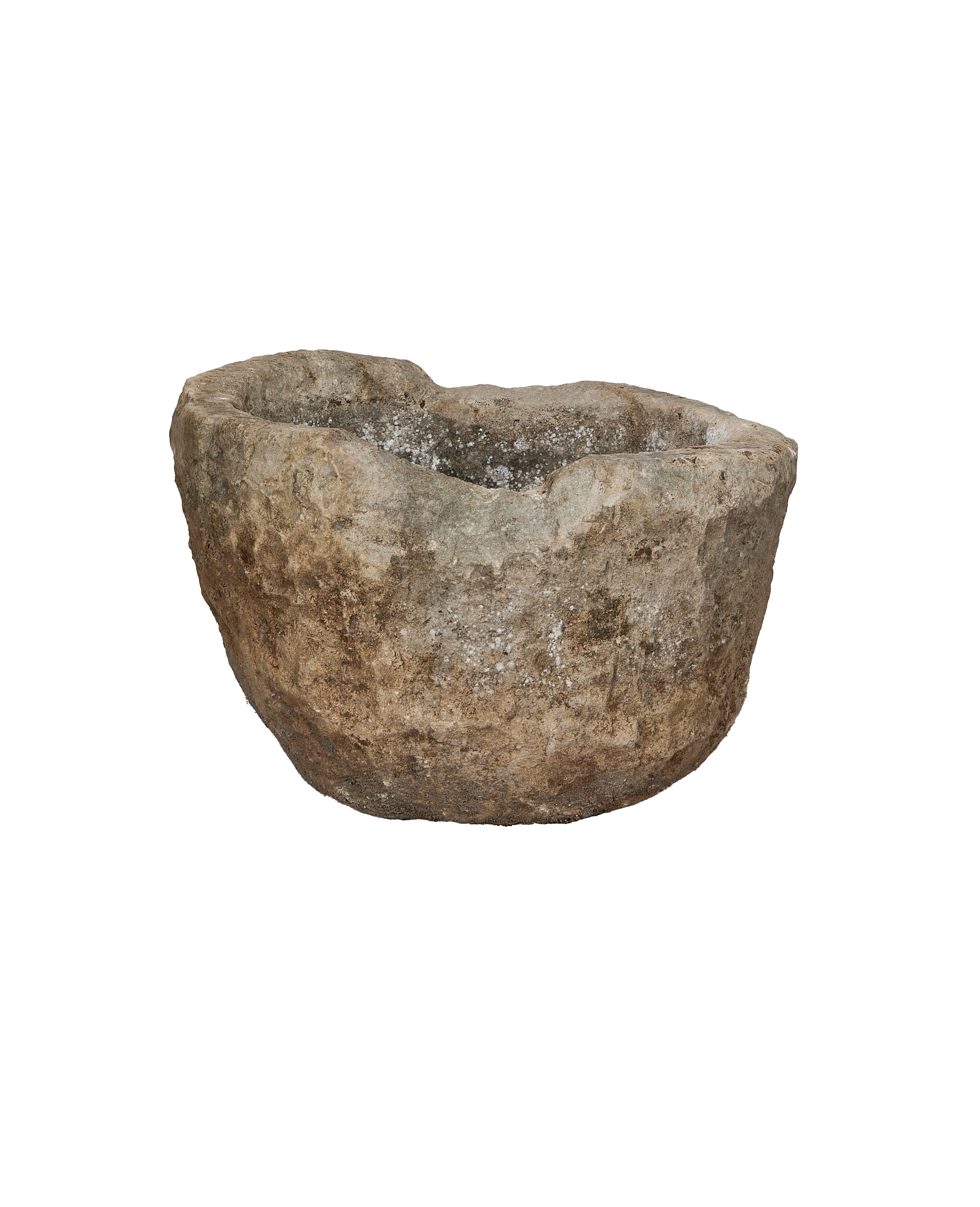 Olive Ateliers - Limestone Trough - Round