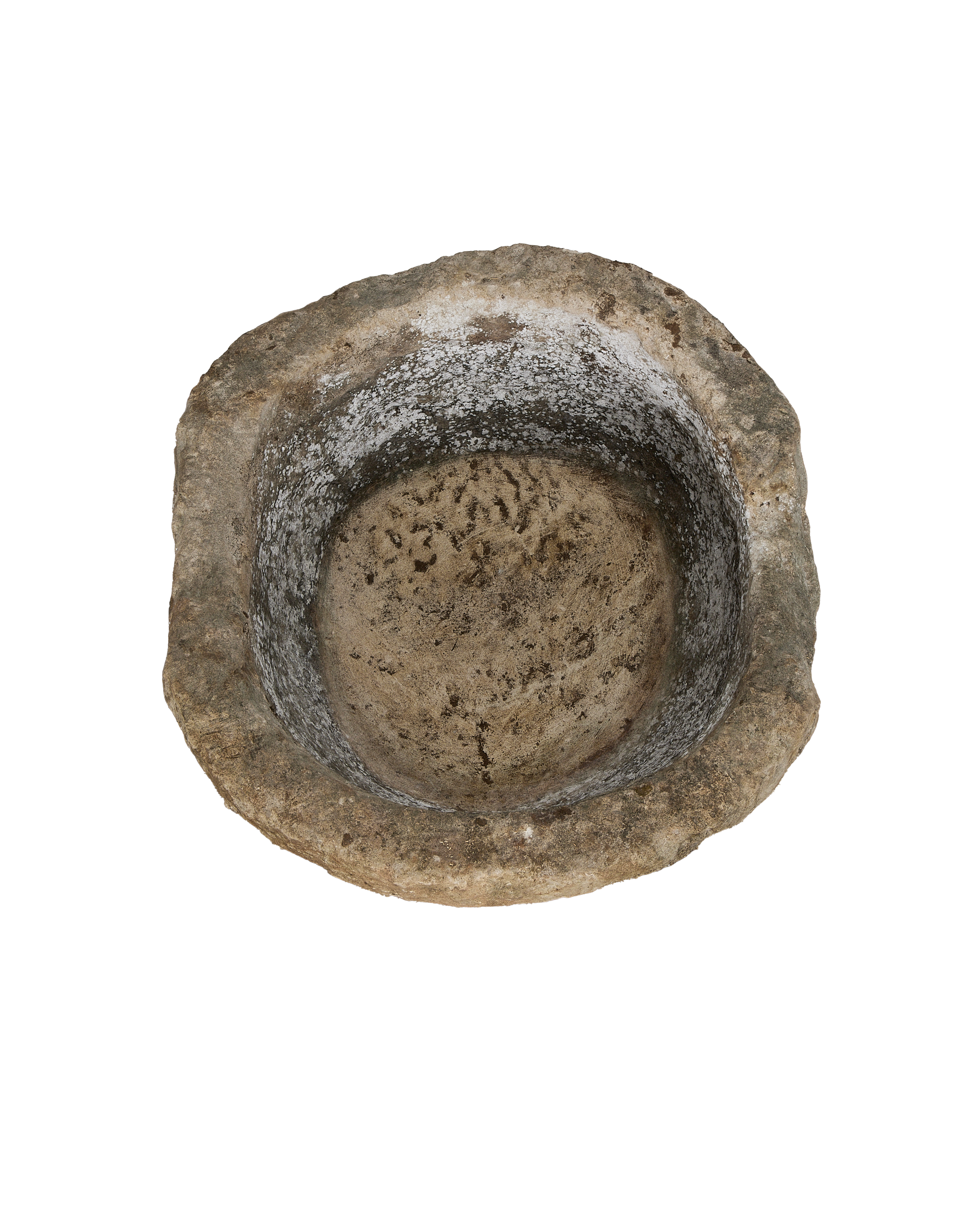 Olive Ateliers - Limestone Trough - Round