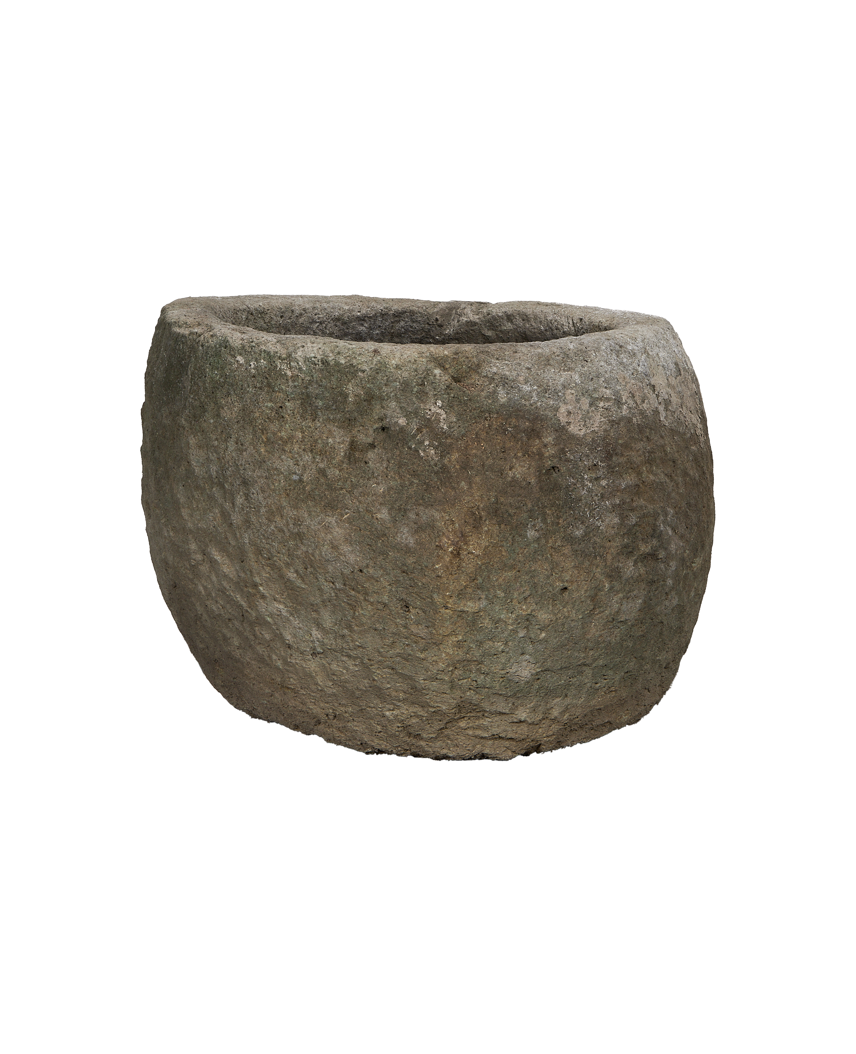 Olive Ateliers - Limestone Trough - Round