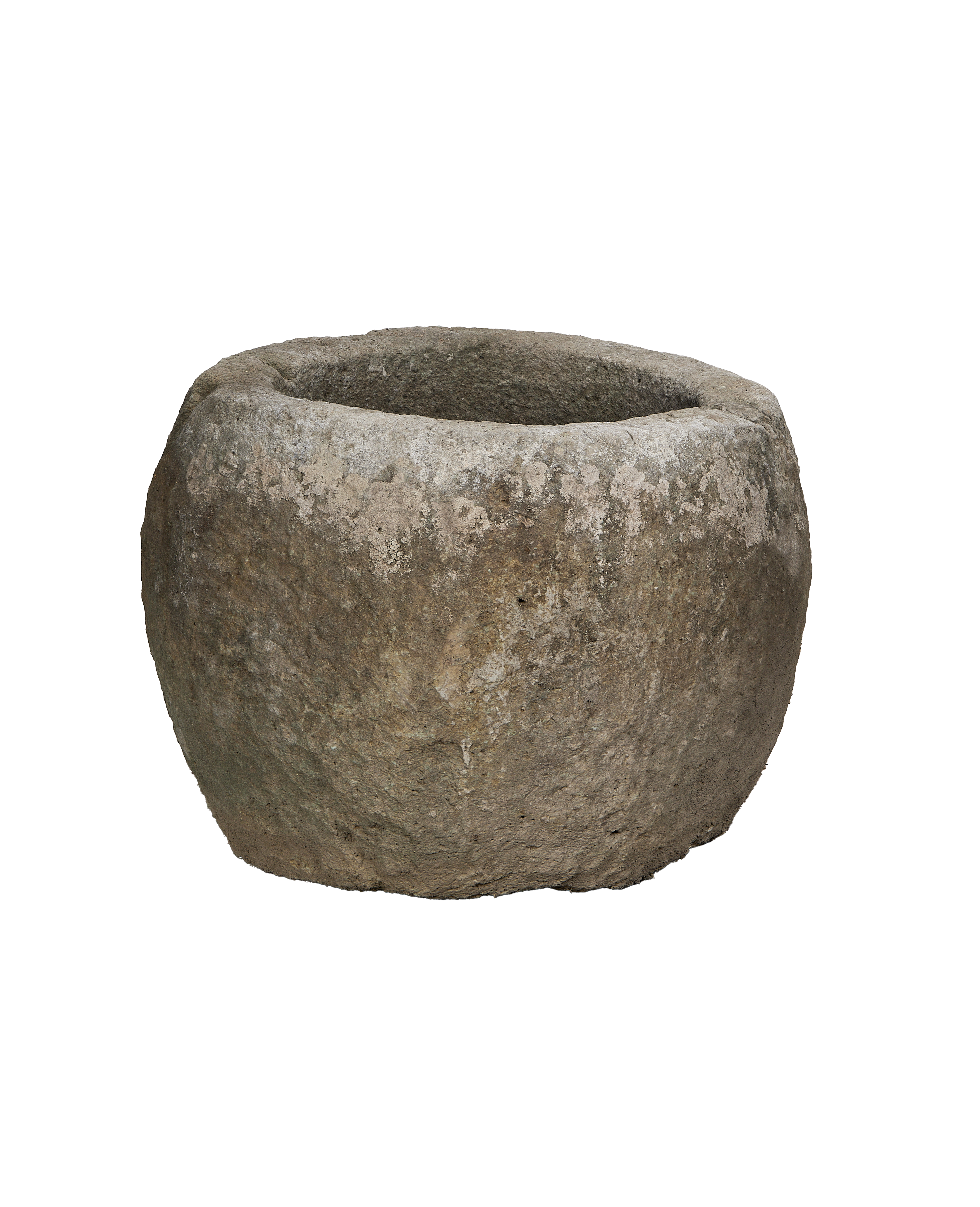 Olive Ateliers - Limestone Trough - Round