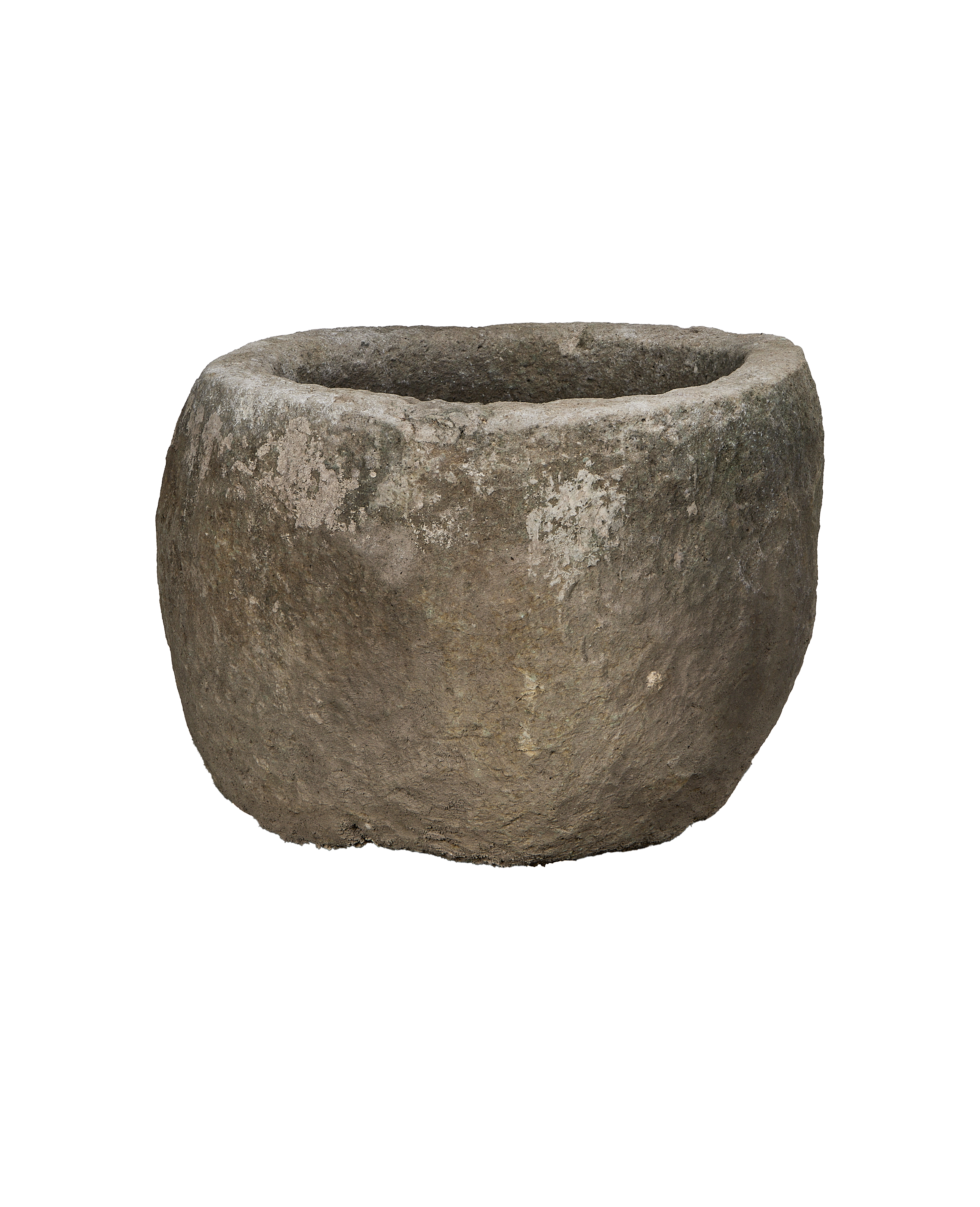 Olive Ateliers - Limestone Trough - Round