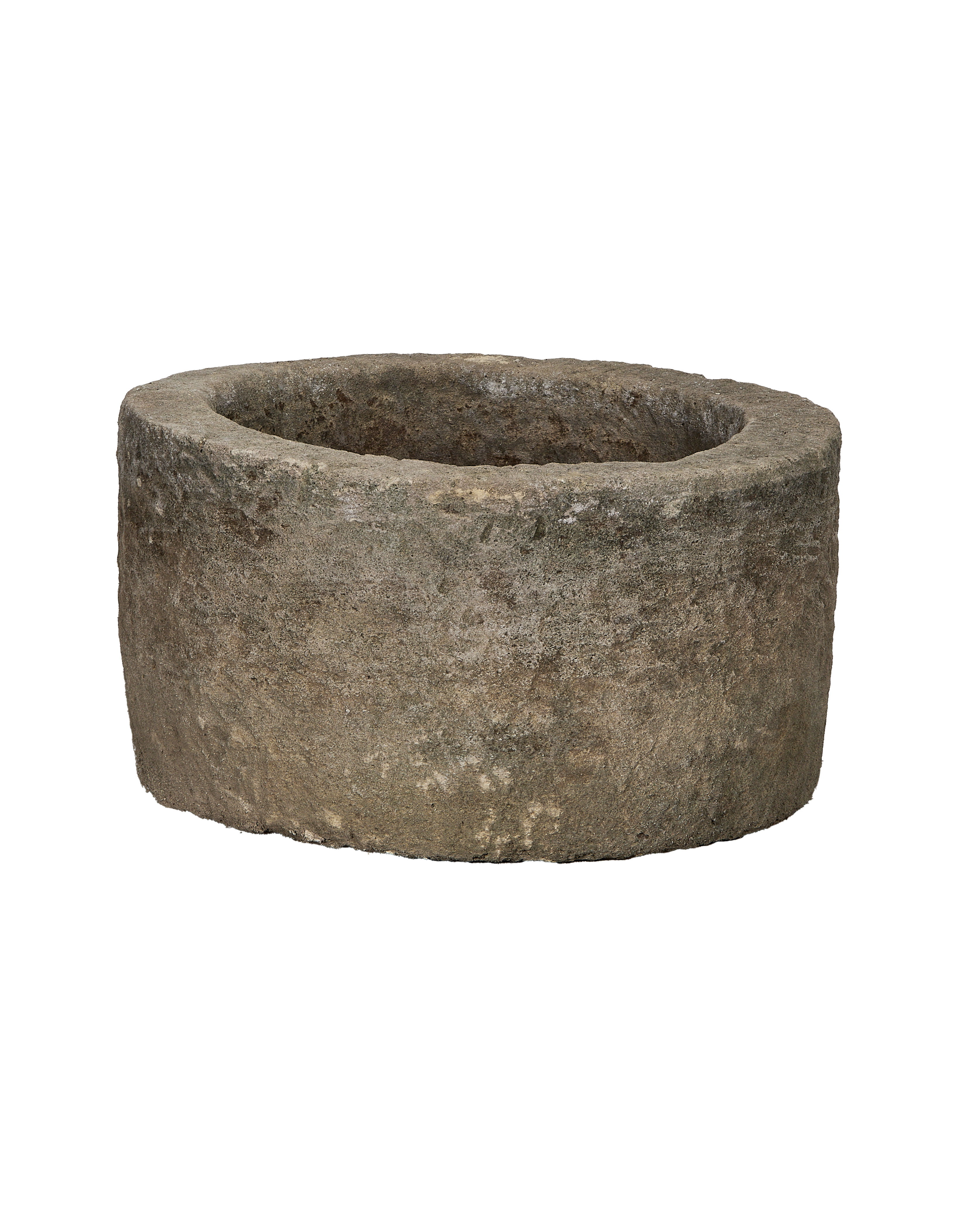 Olive Ateliers - Limestone Trough - Round