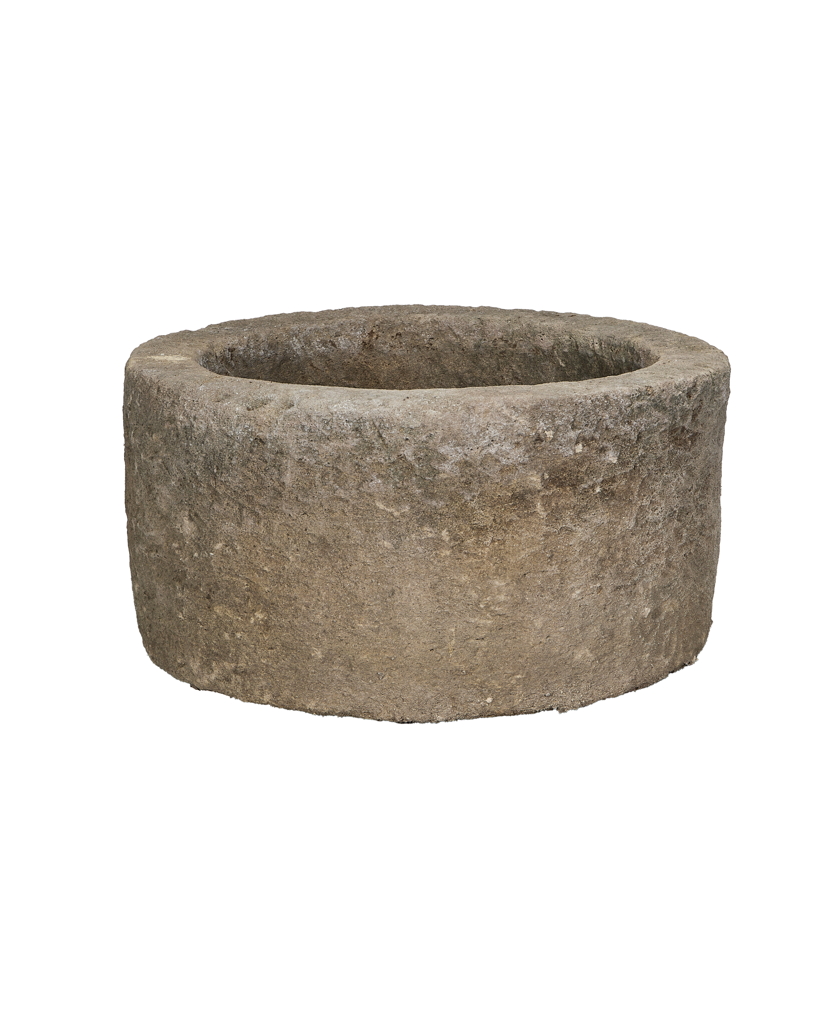 Olive Ateliers - Limestone Trough - Round