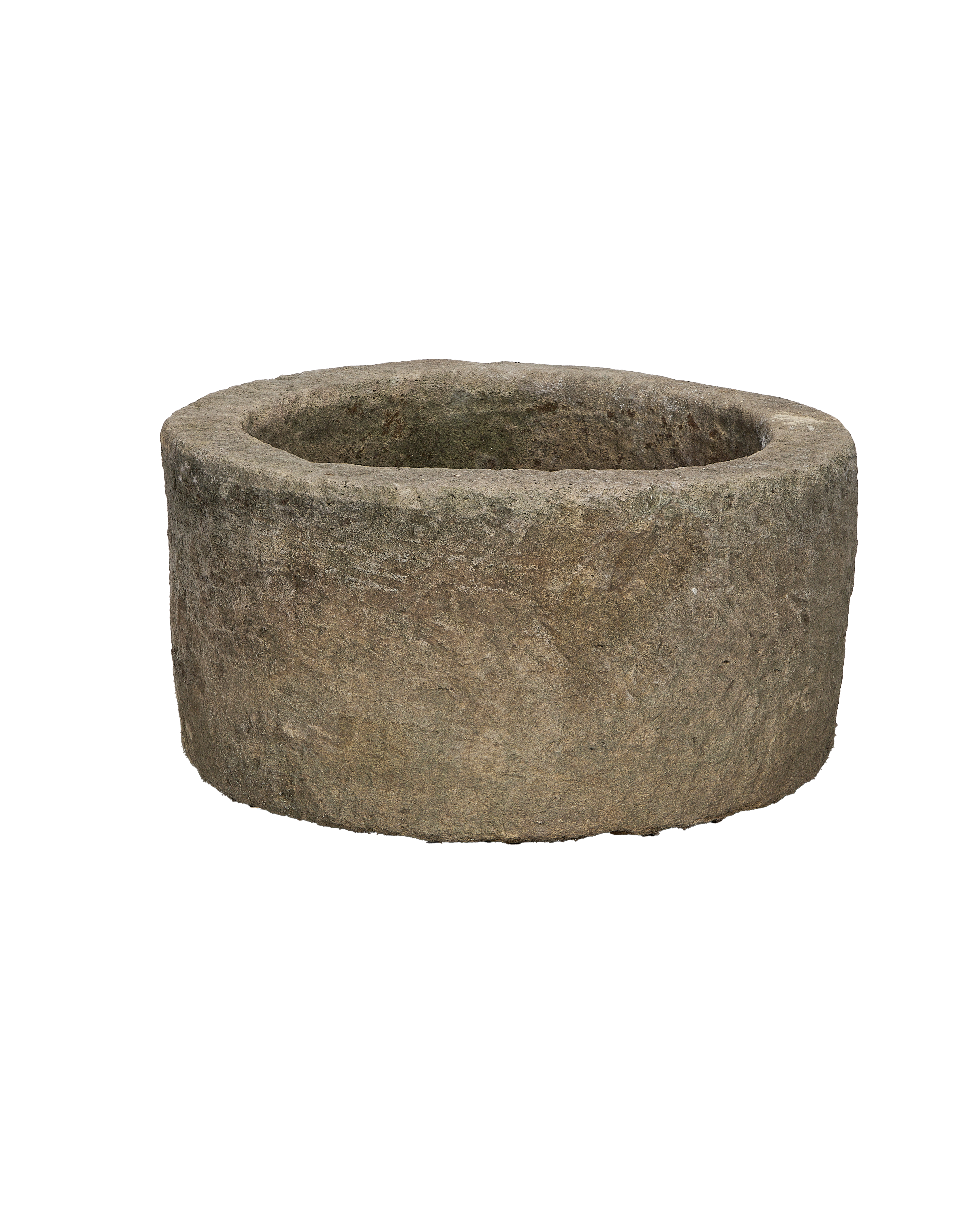 Olive Ateliers - Limestone Trough - Round