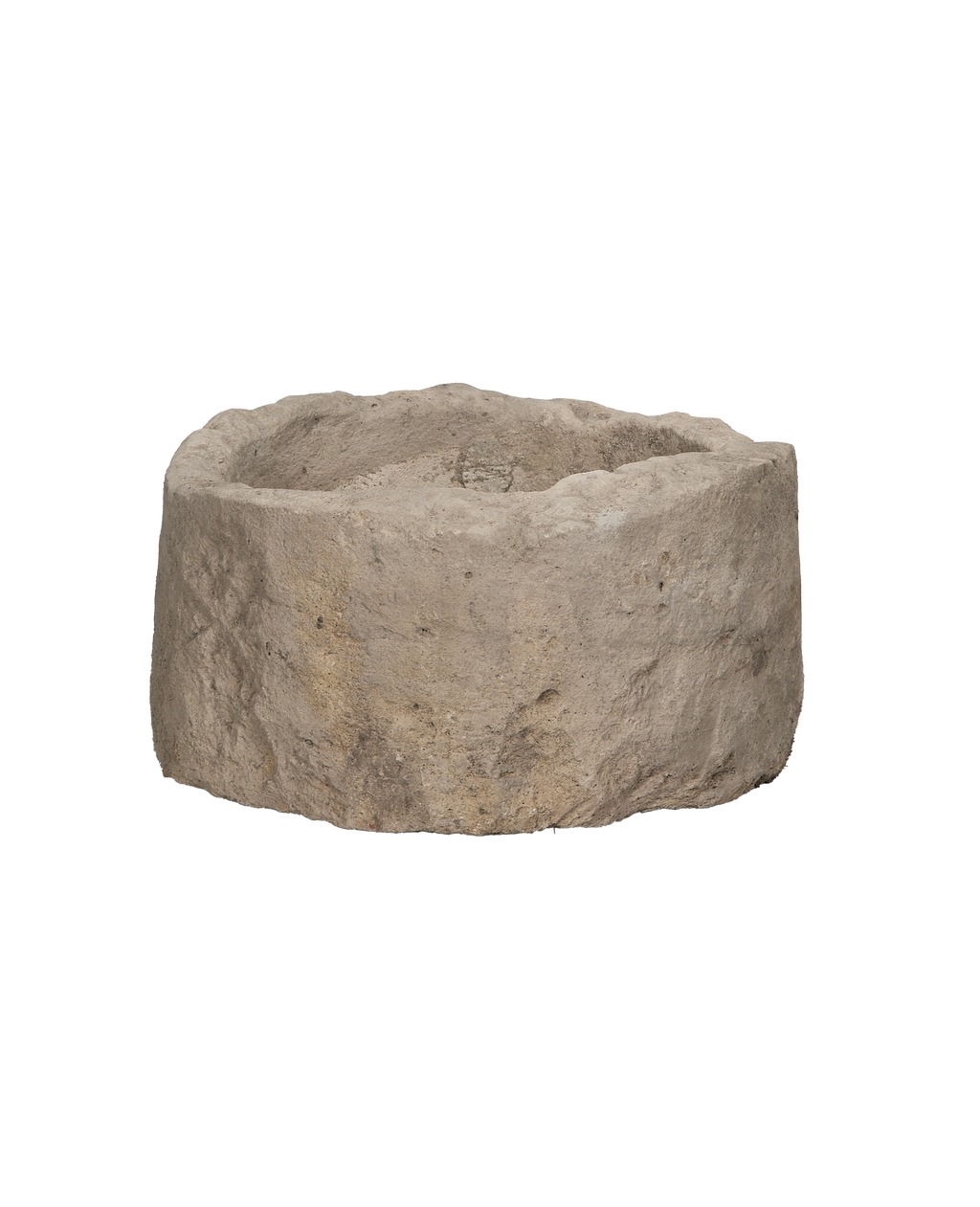 Olive Ateliers - Limestone Trough - Round