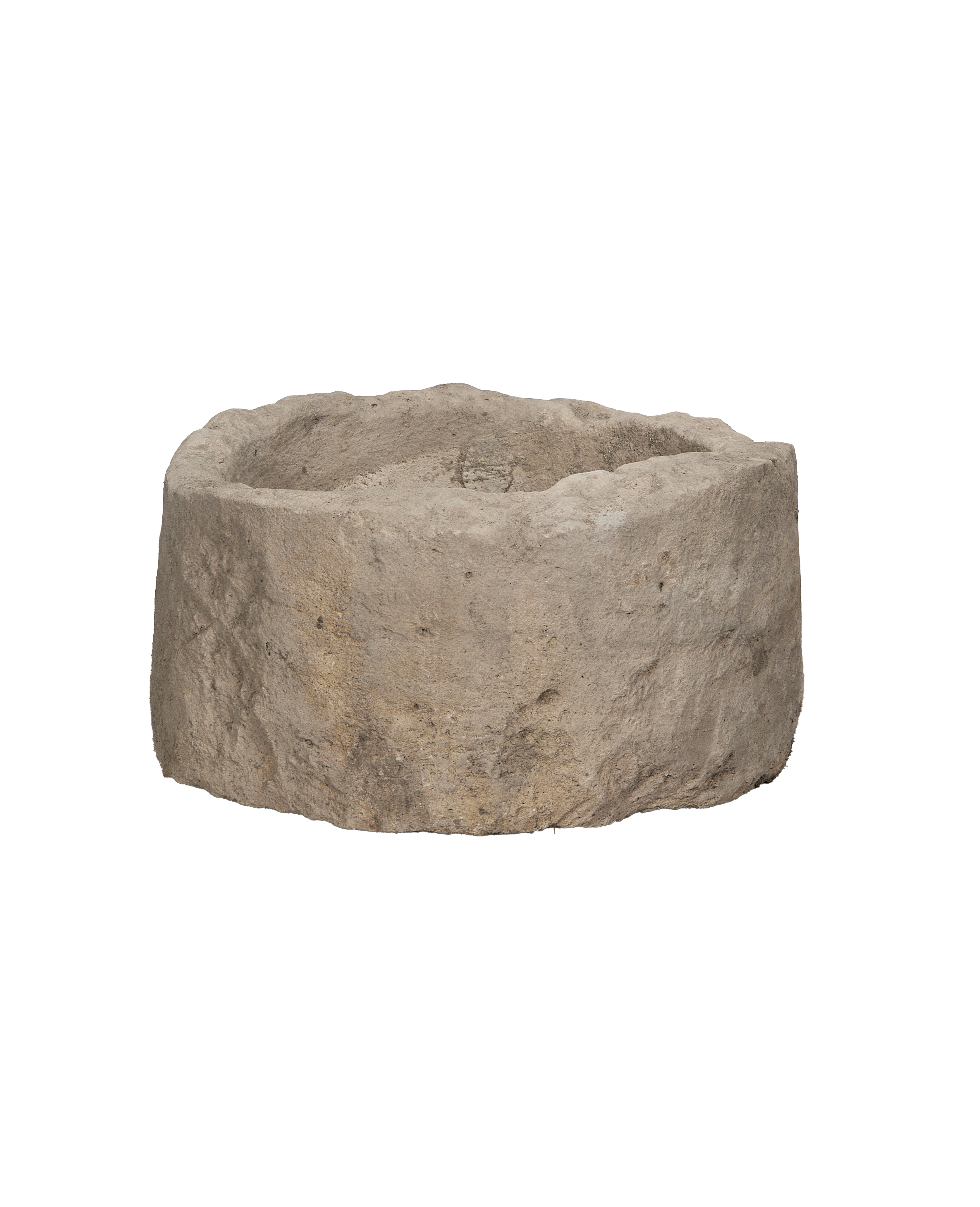 Olive Ateliers - Limestone Trough - Round