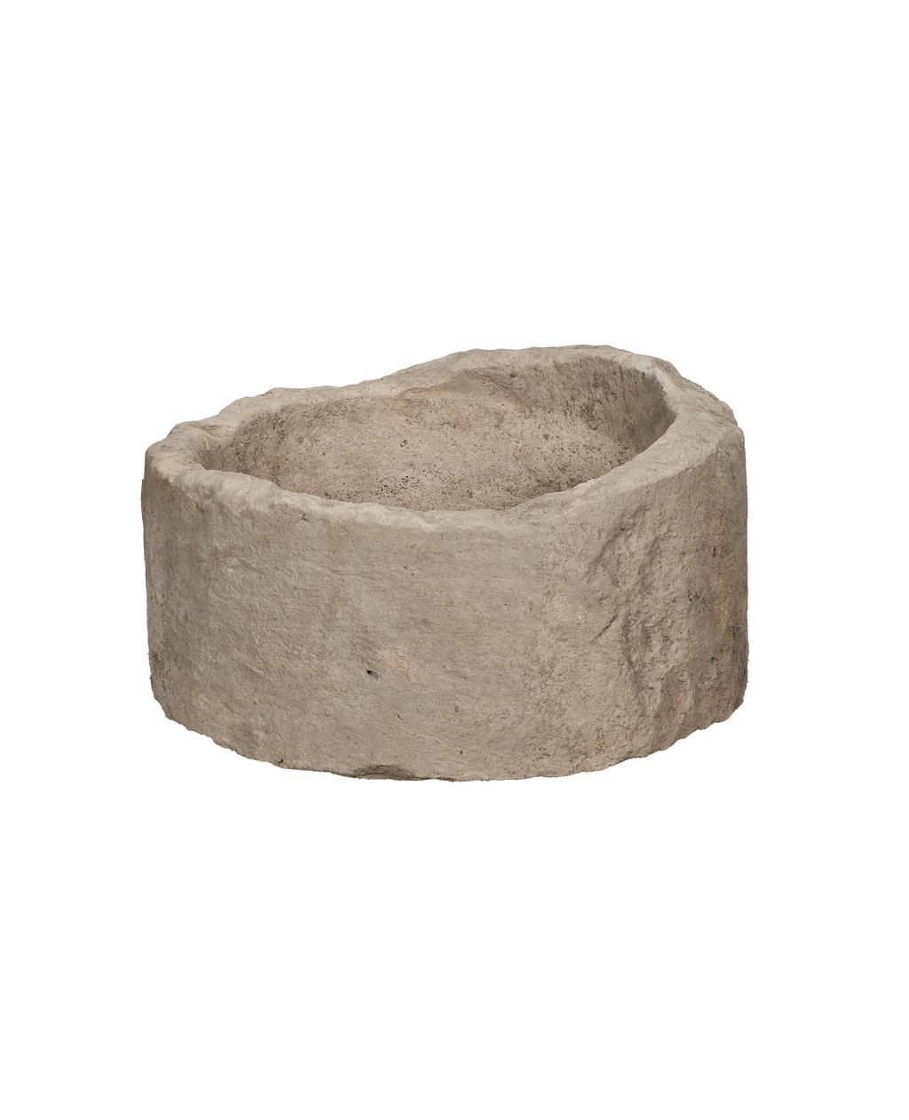 Olive Ateliers - Limestone Trough - Round