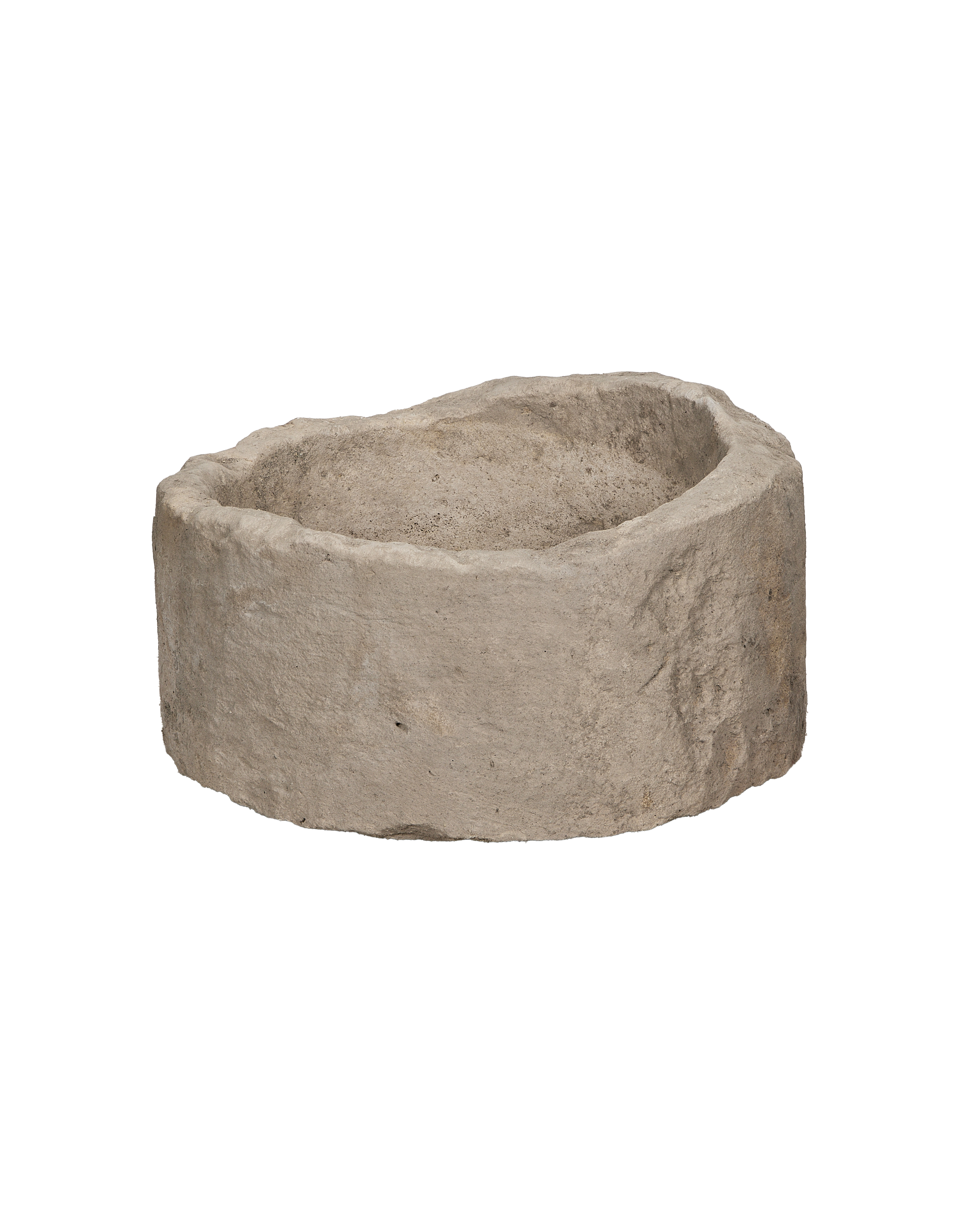 Olive Ateliers - Limestone Trough - Round