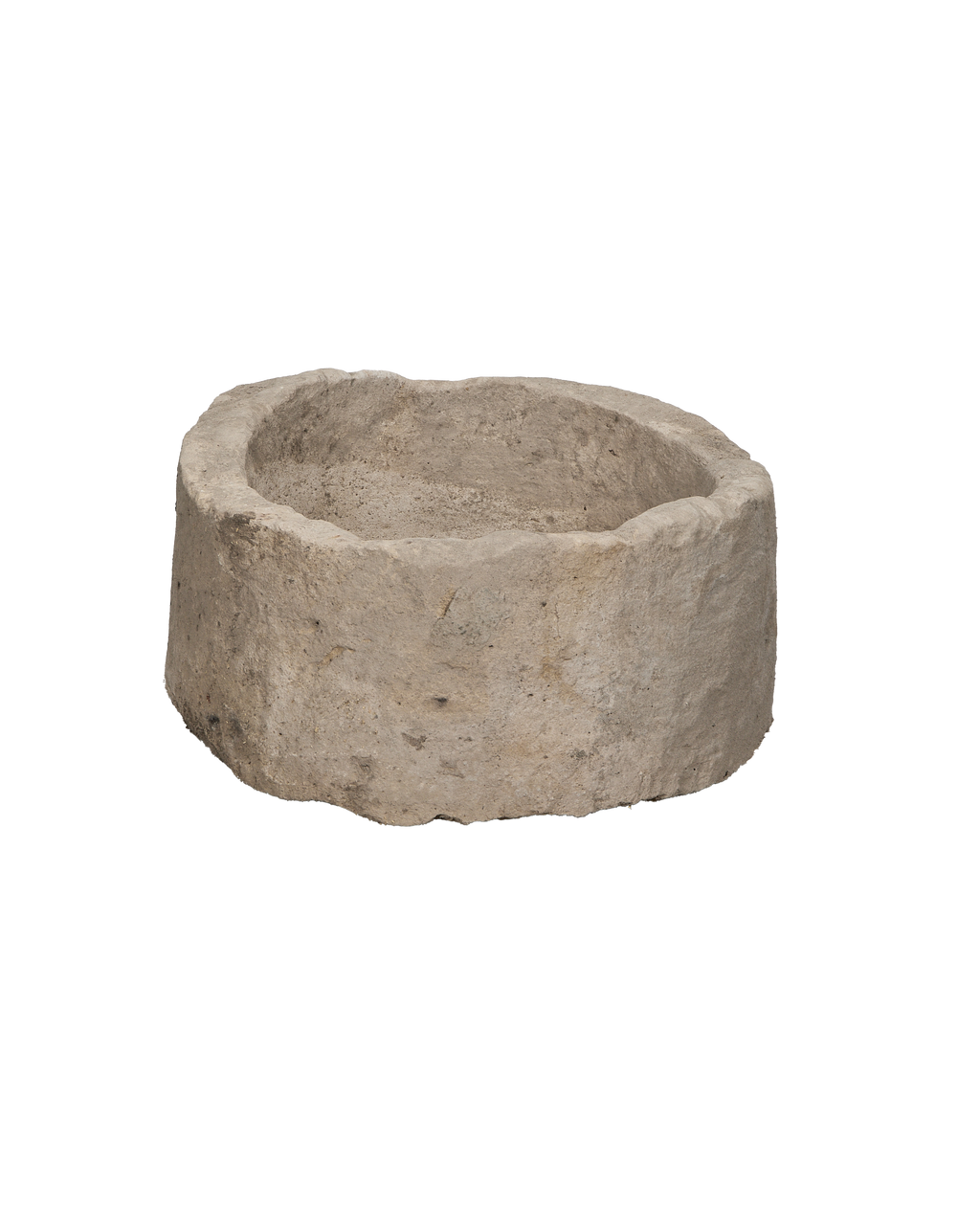 Olive Ateliers - Limestone Trough - Round