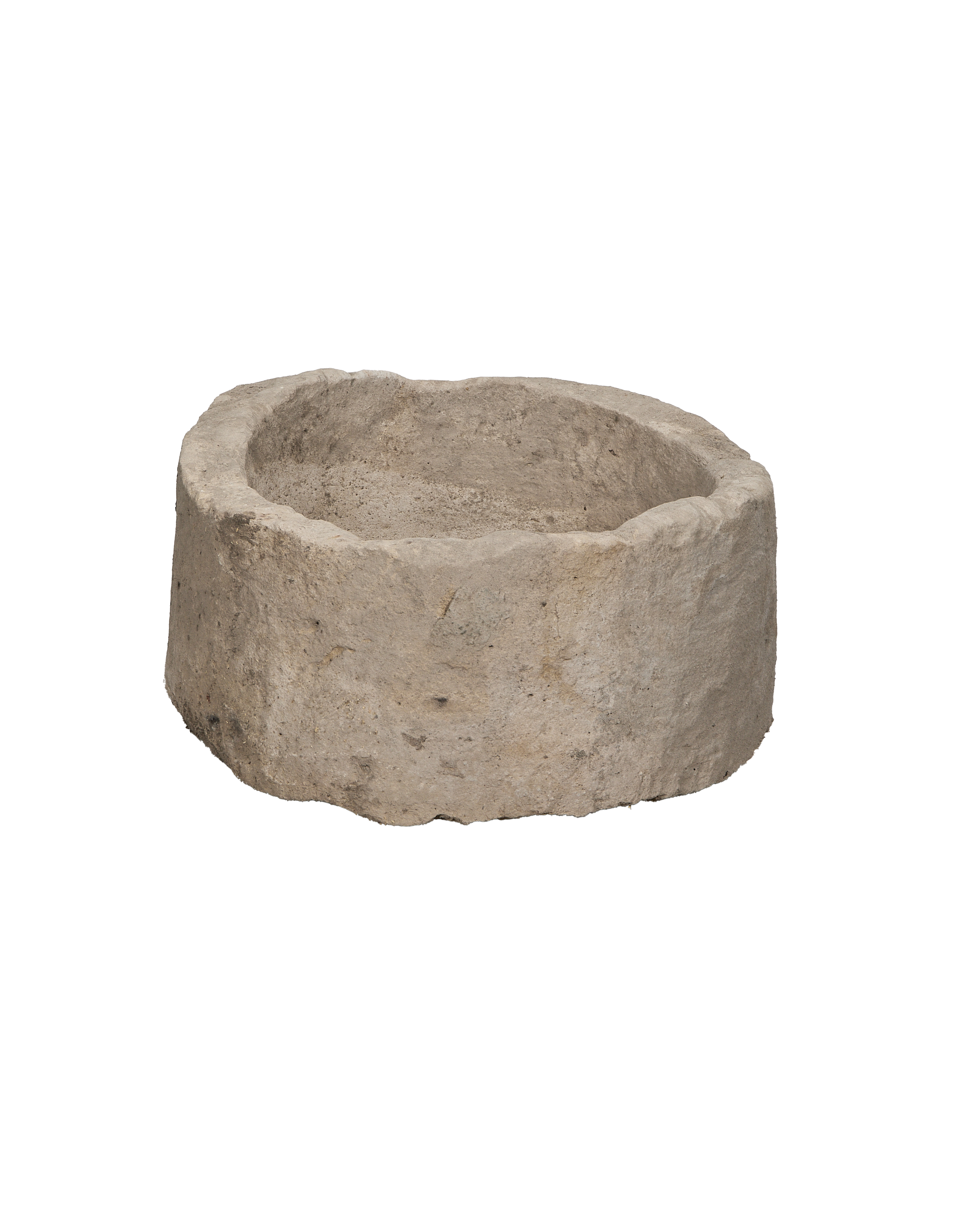 Olive Ateliers - Limestone Trough - Round
