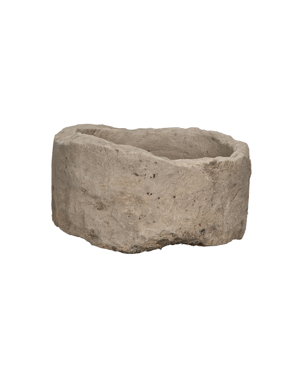 Olive Ateliers - Limestone Trough - Round