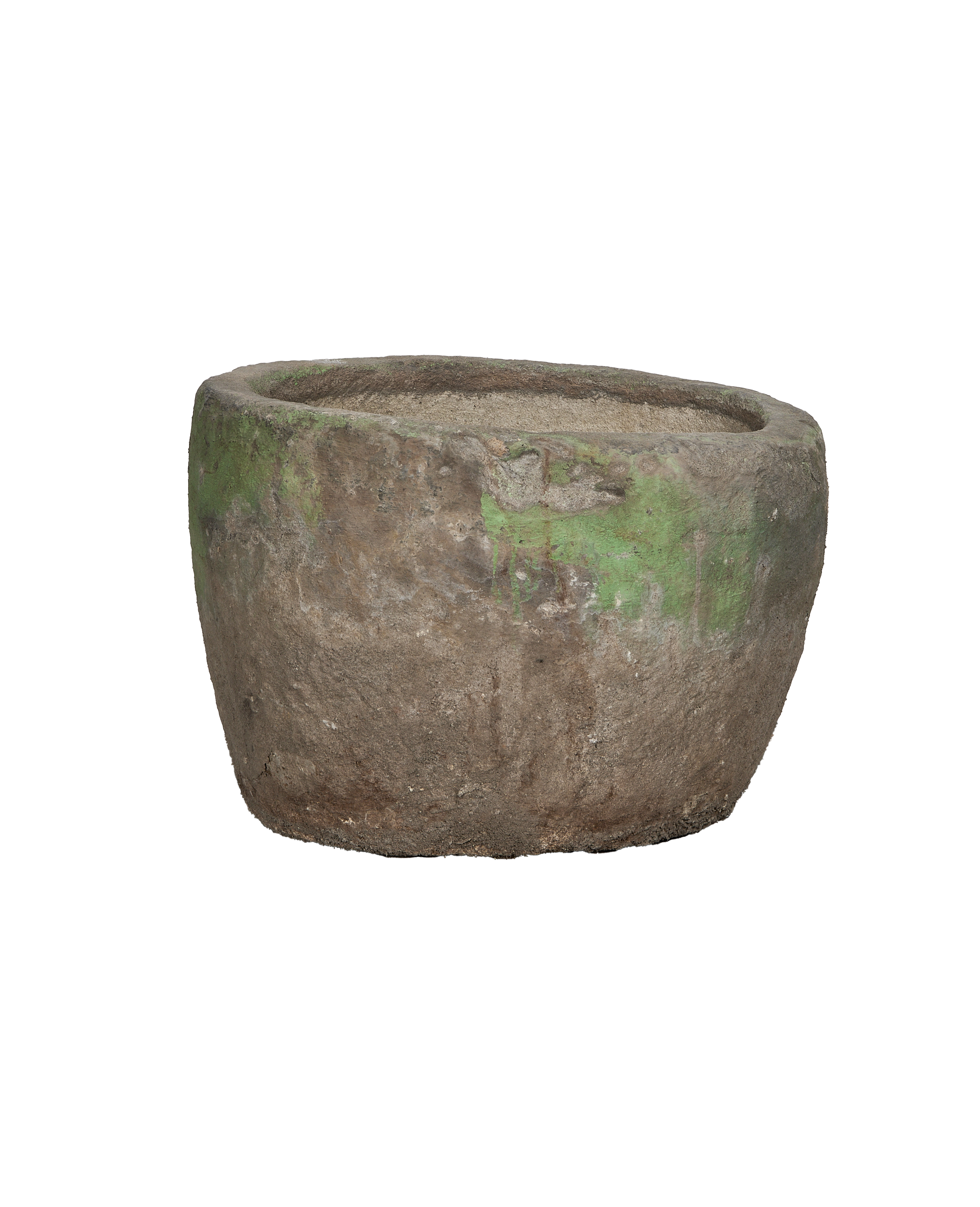Olive Ateliers - Limestone Trough - Round