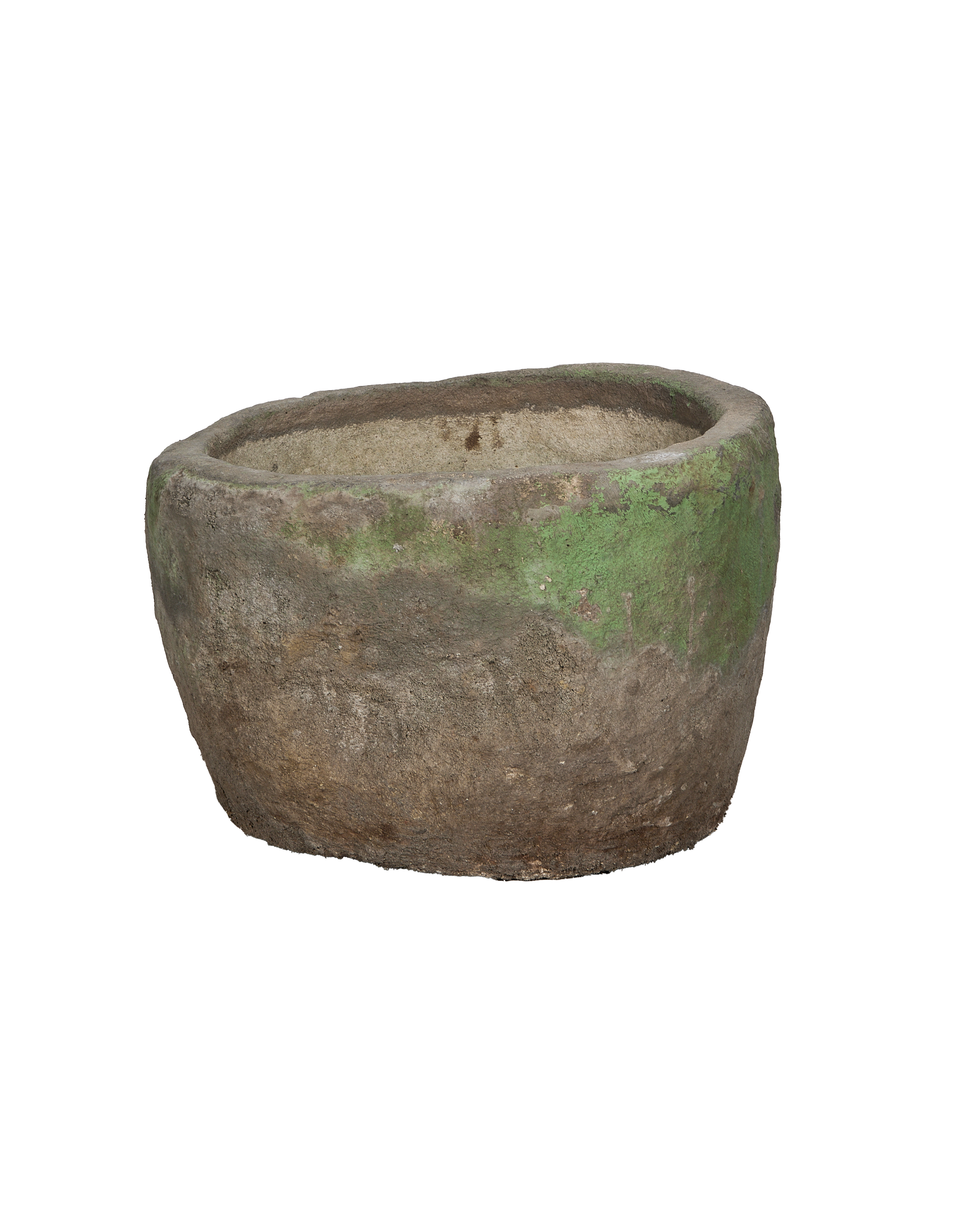 Olive Ateliers - Limestone Trough - Round