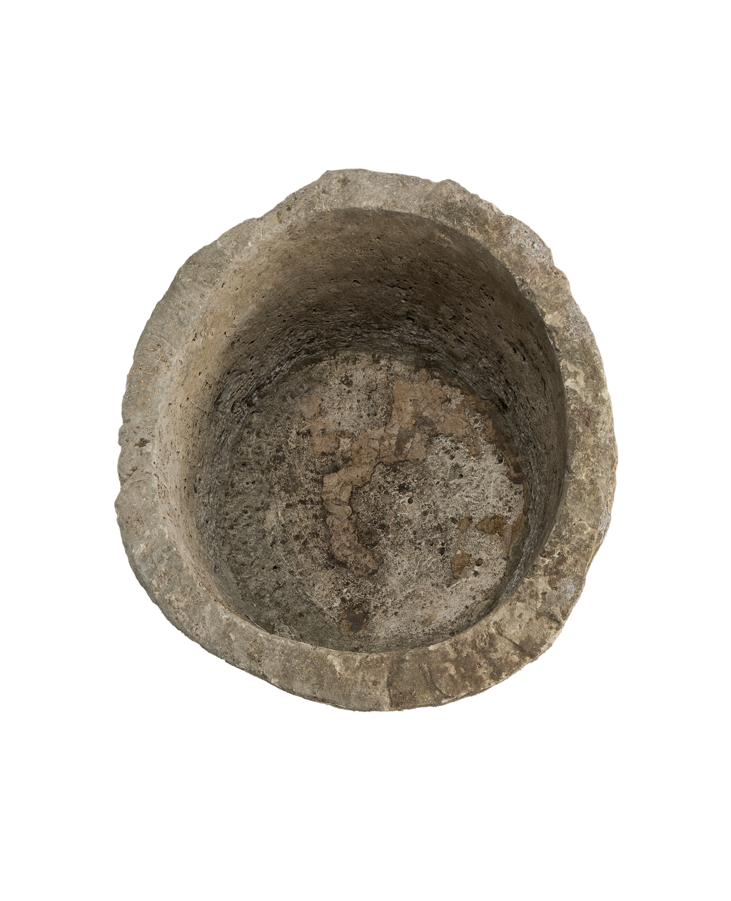 Olive Ateliers - Limestone Trough - Round