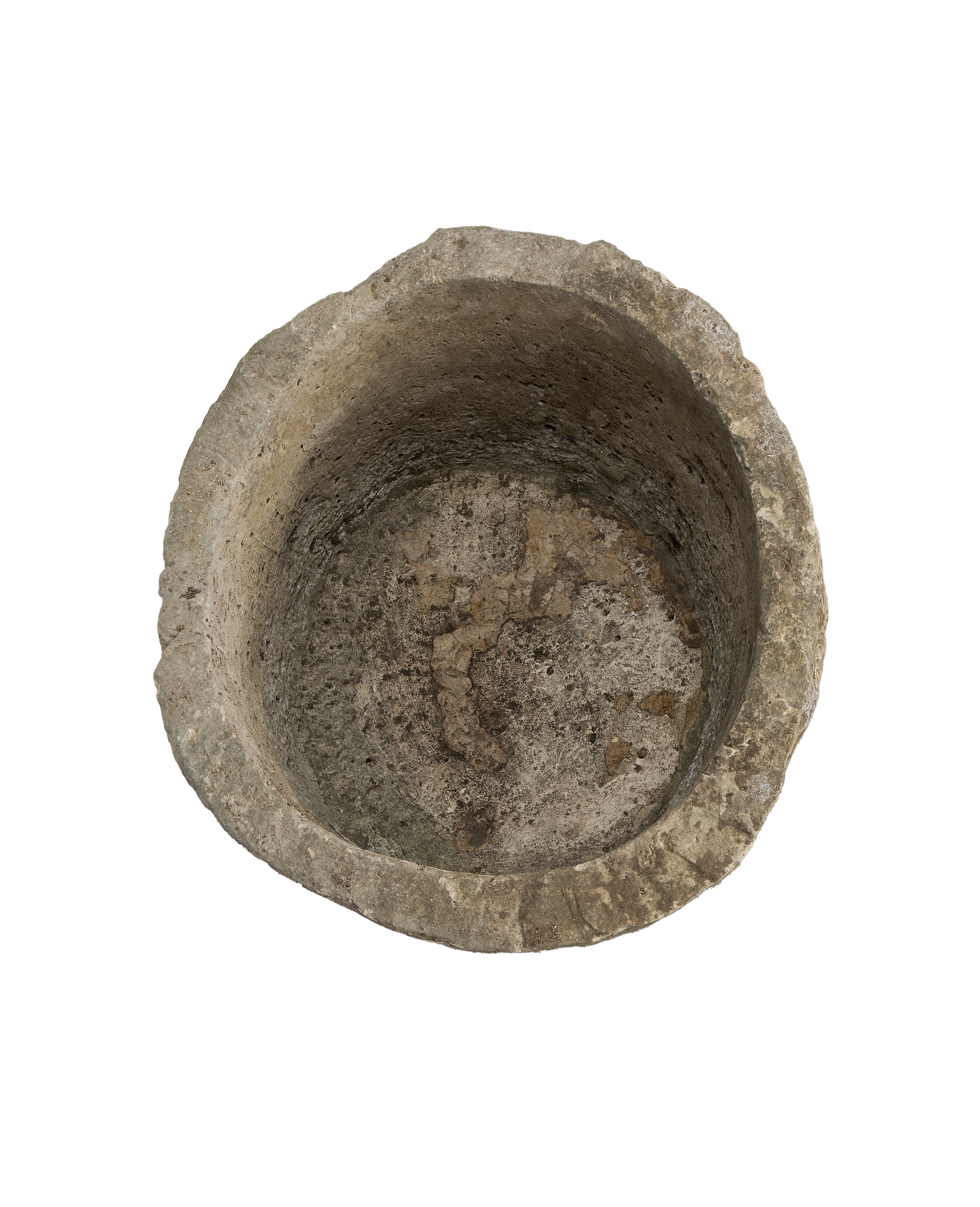 Olive Ateliers - Limestone Trough - Round