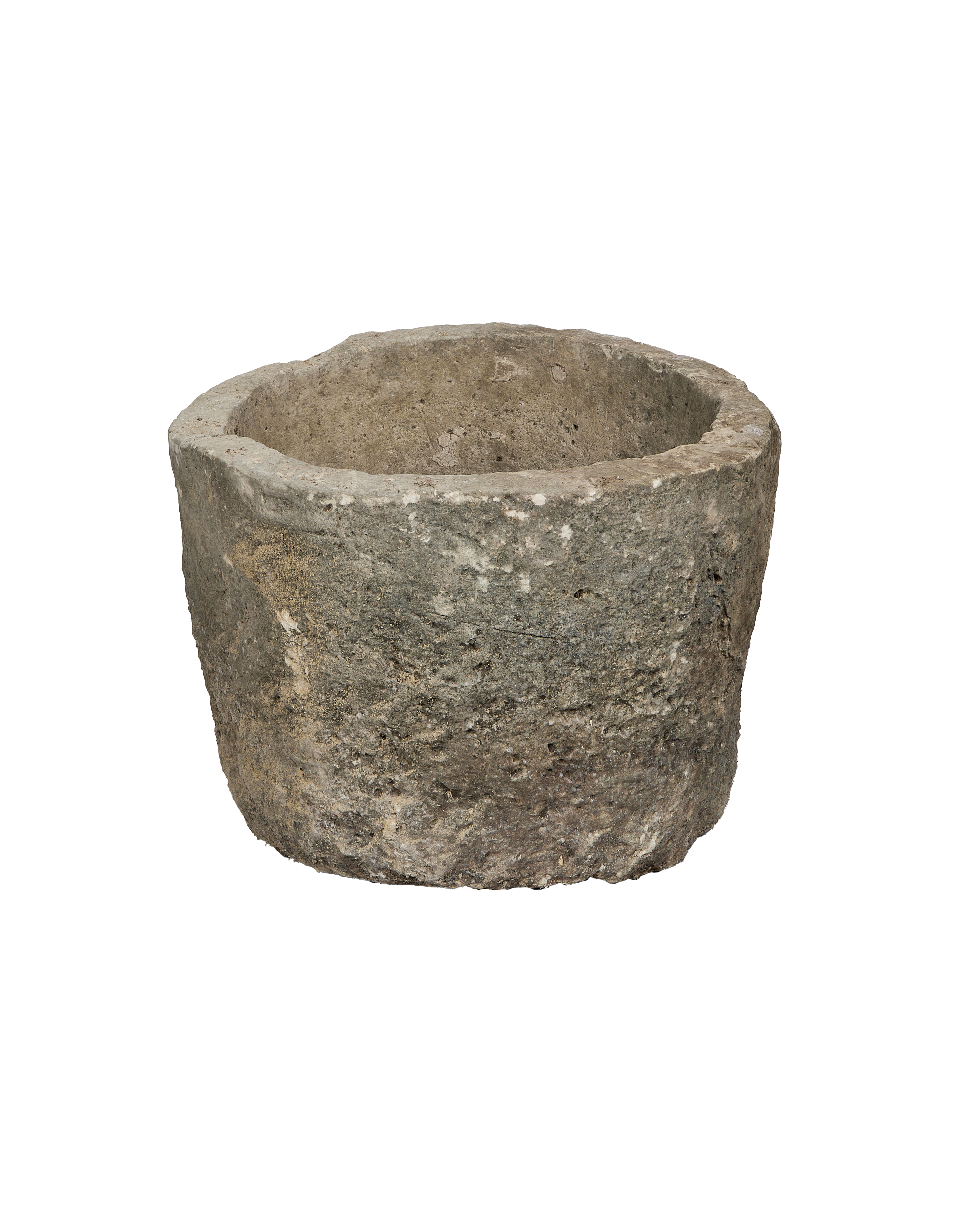 Olive Ateliers - Limestone Trough - Round