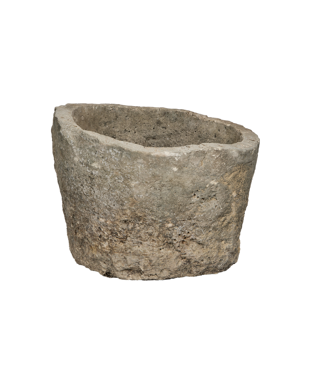 Olive Ateliers - Limestone Trough - Round