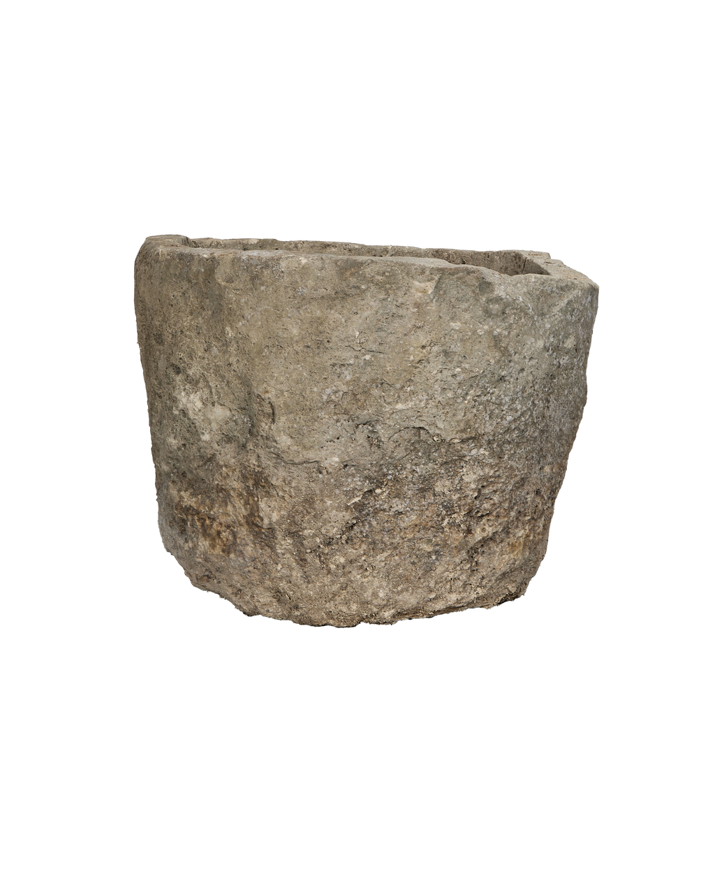 Olive Ateliers - Limestone Trough - Round