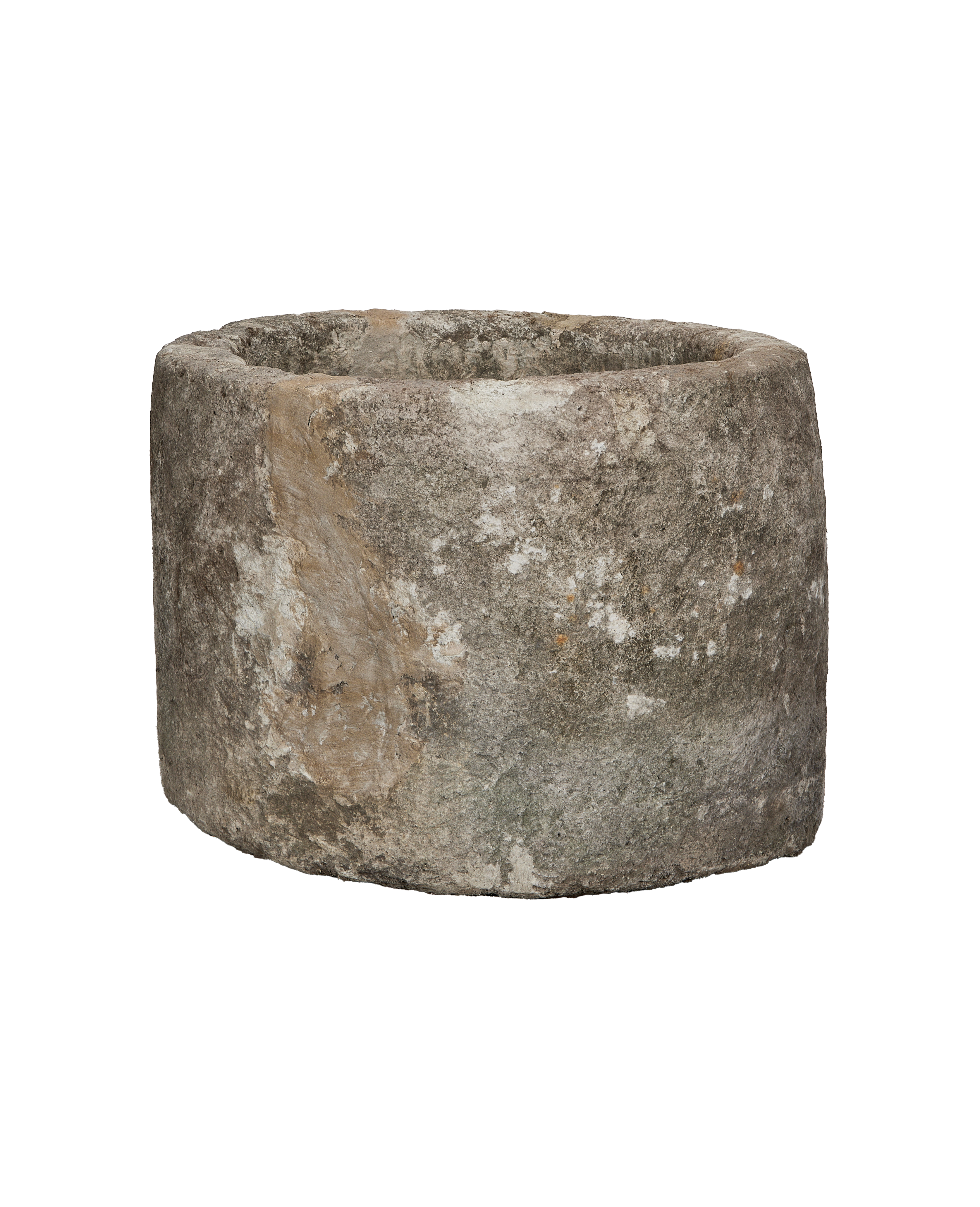 Olive Ateliers - Limestone Trough - Round