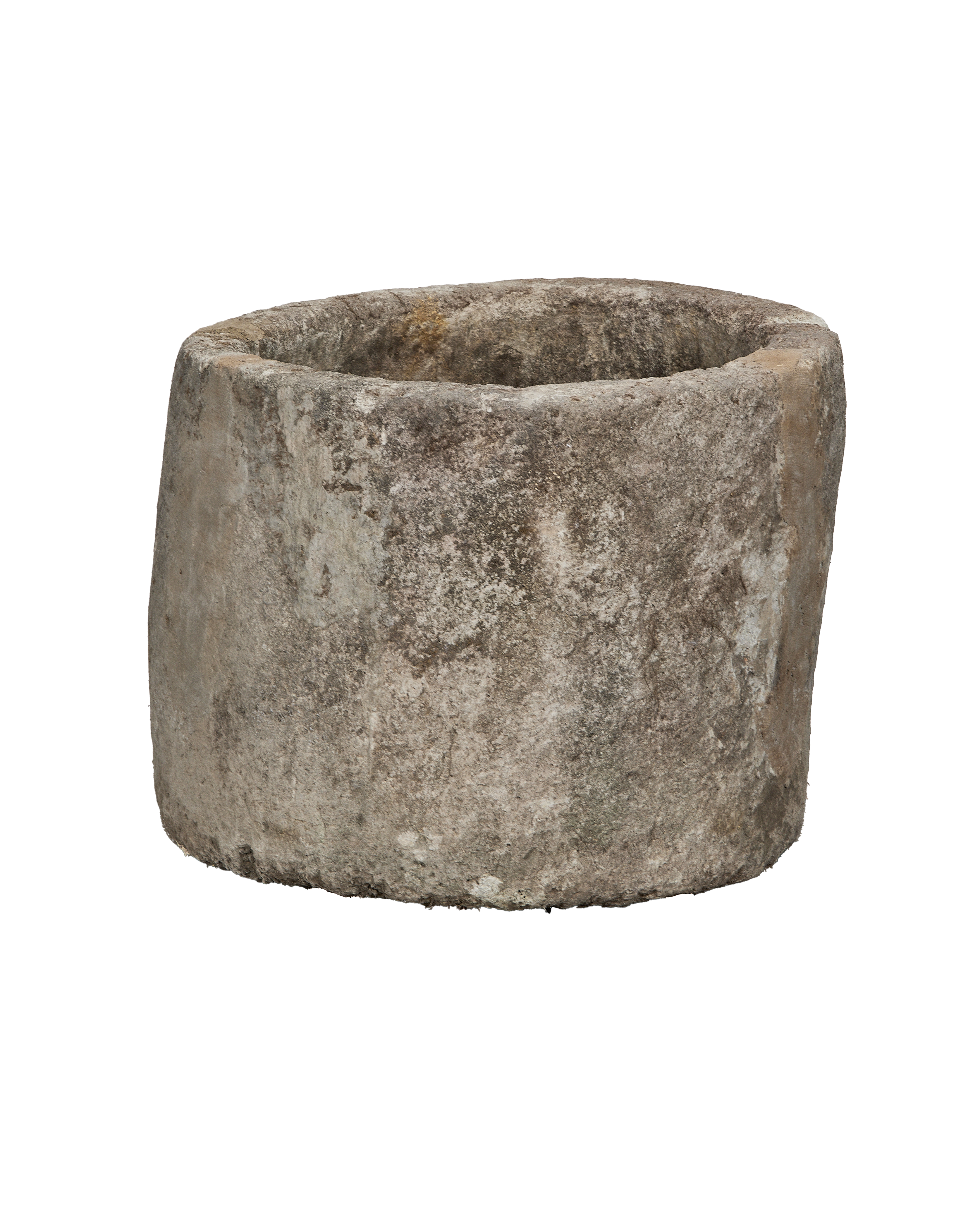 Olive Ateliers - Limestone Trough - Round