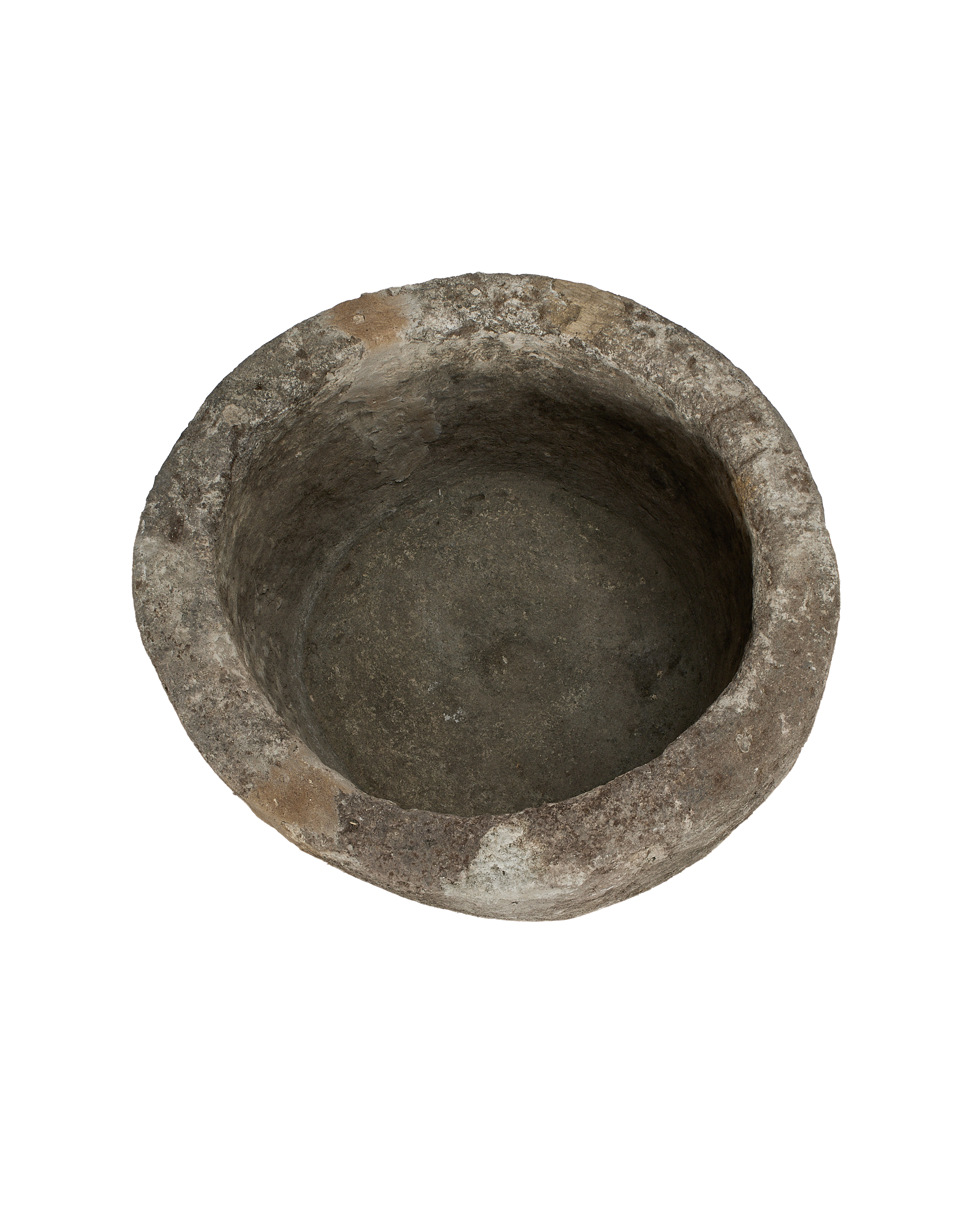 Olive Ateliers - Limestone Trough - Round