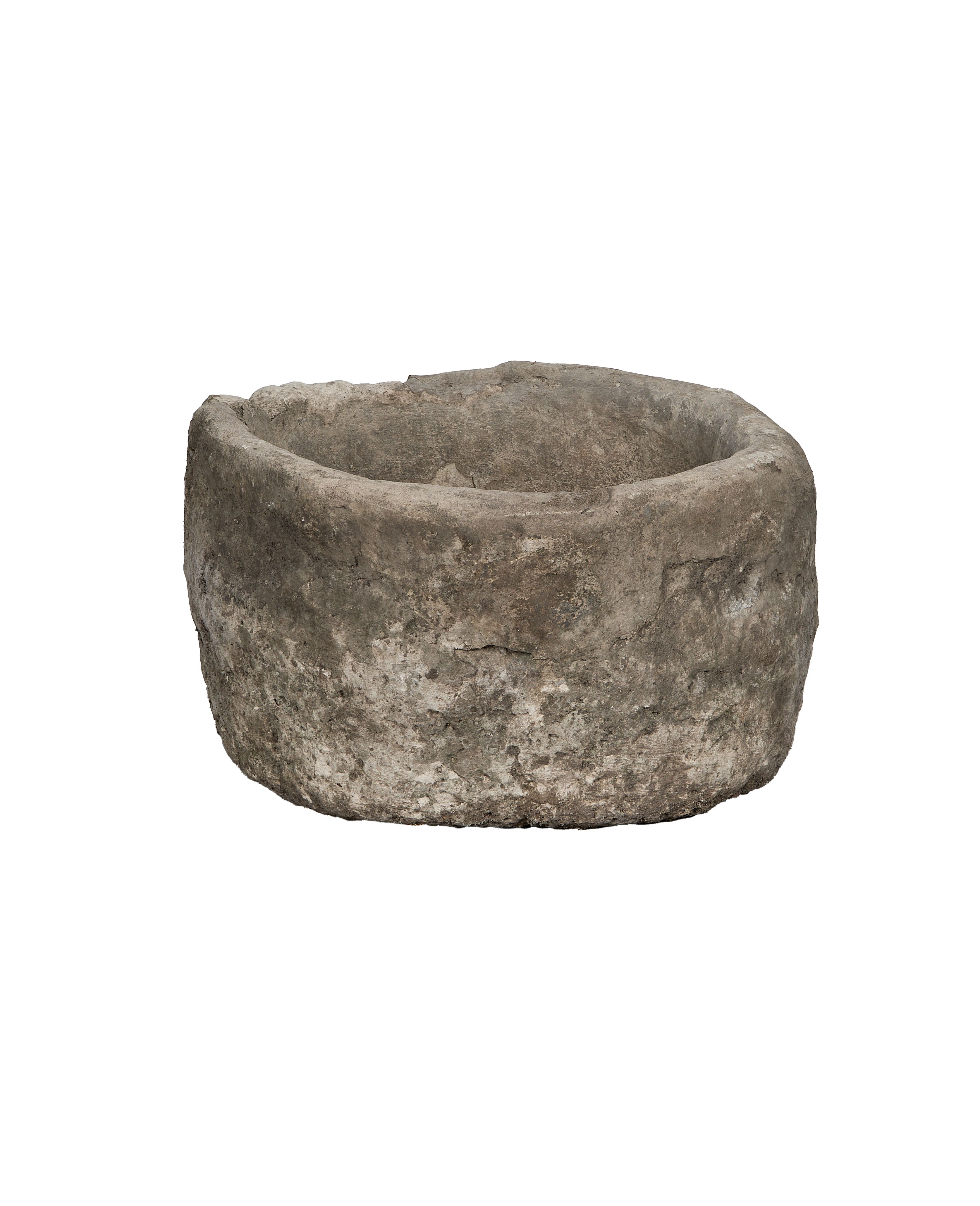 Olive Ateliers - Limestone Trough - Round