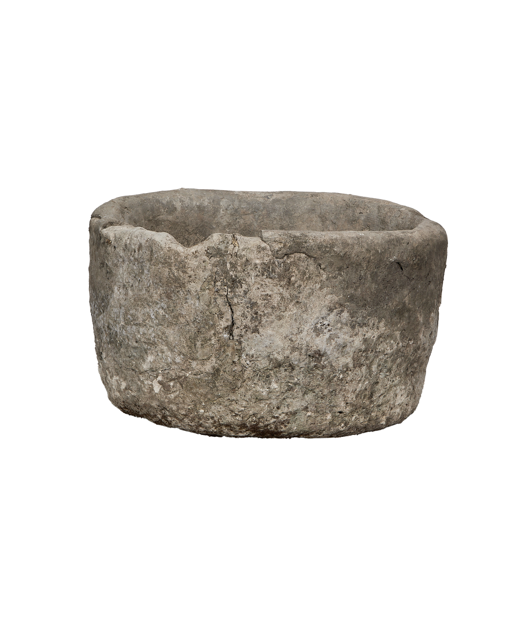 Olive Ateliers - Limestone Trough - Round