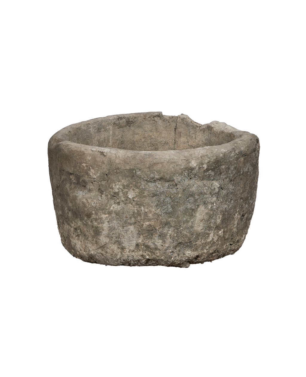 Olive Ateliers - Limestone Trough - Round