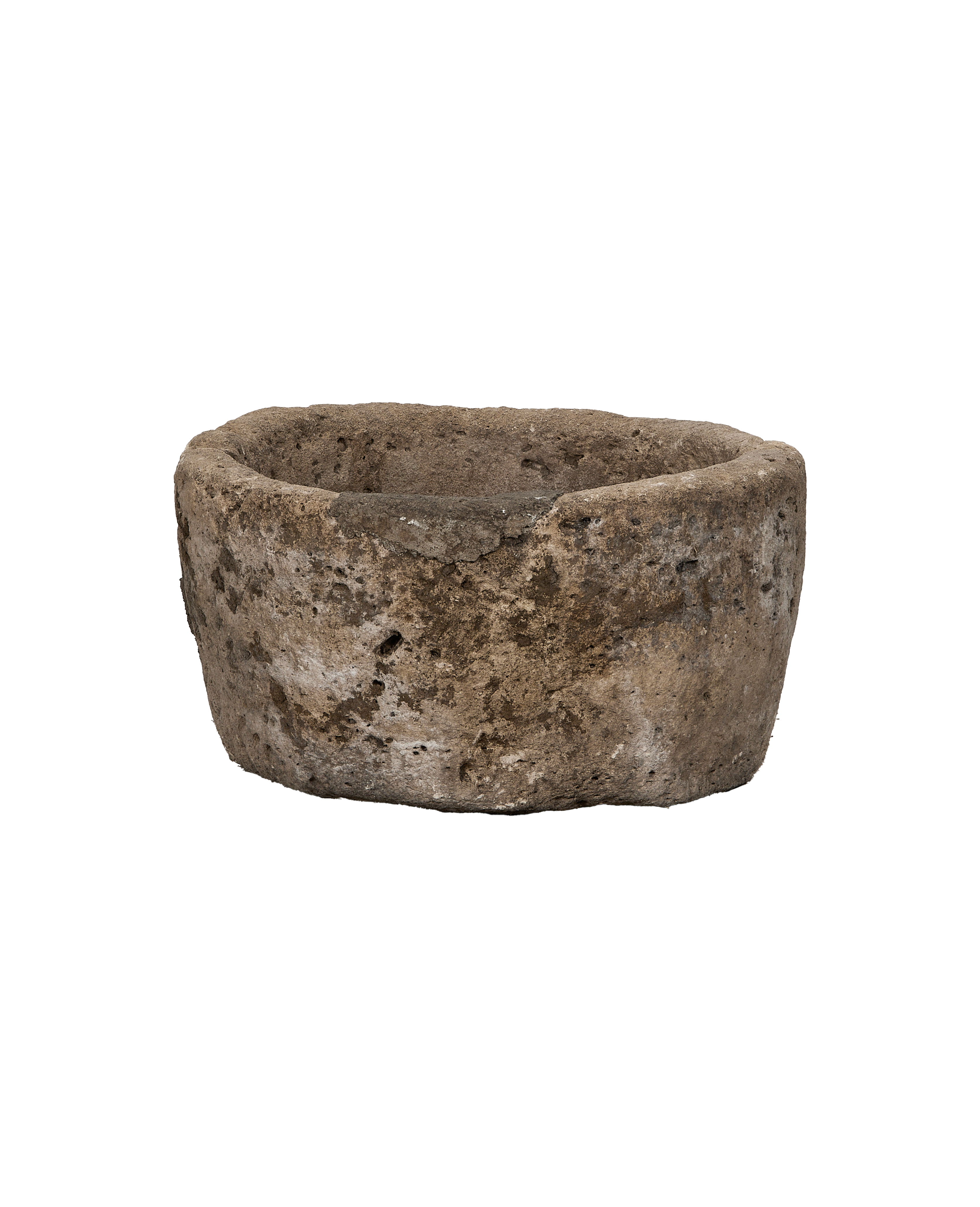 Olive Ateliers - Limestone Trough - Round