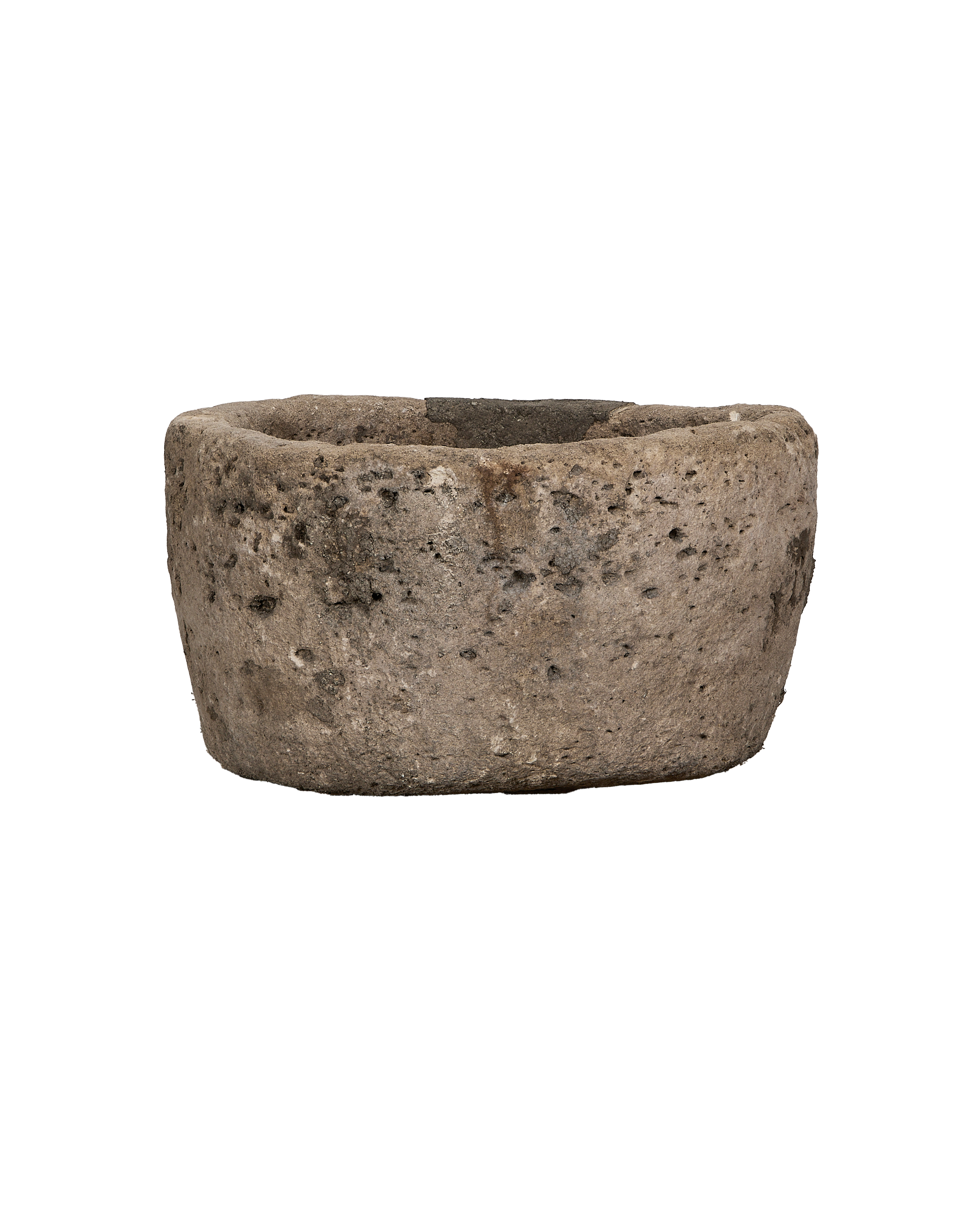 Olive Ateliers - Limestone Trough - Round