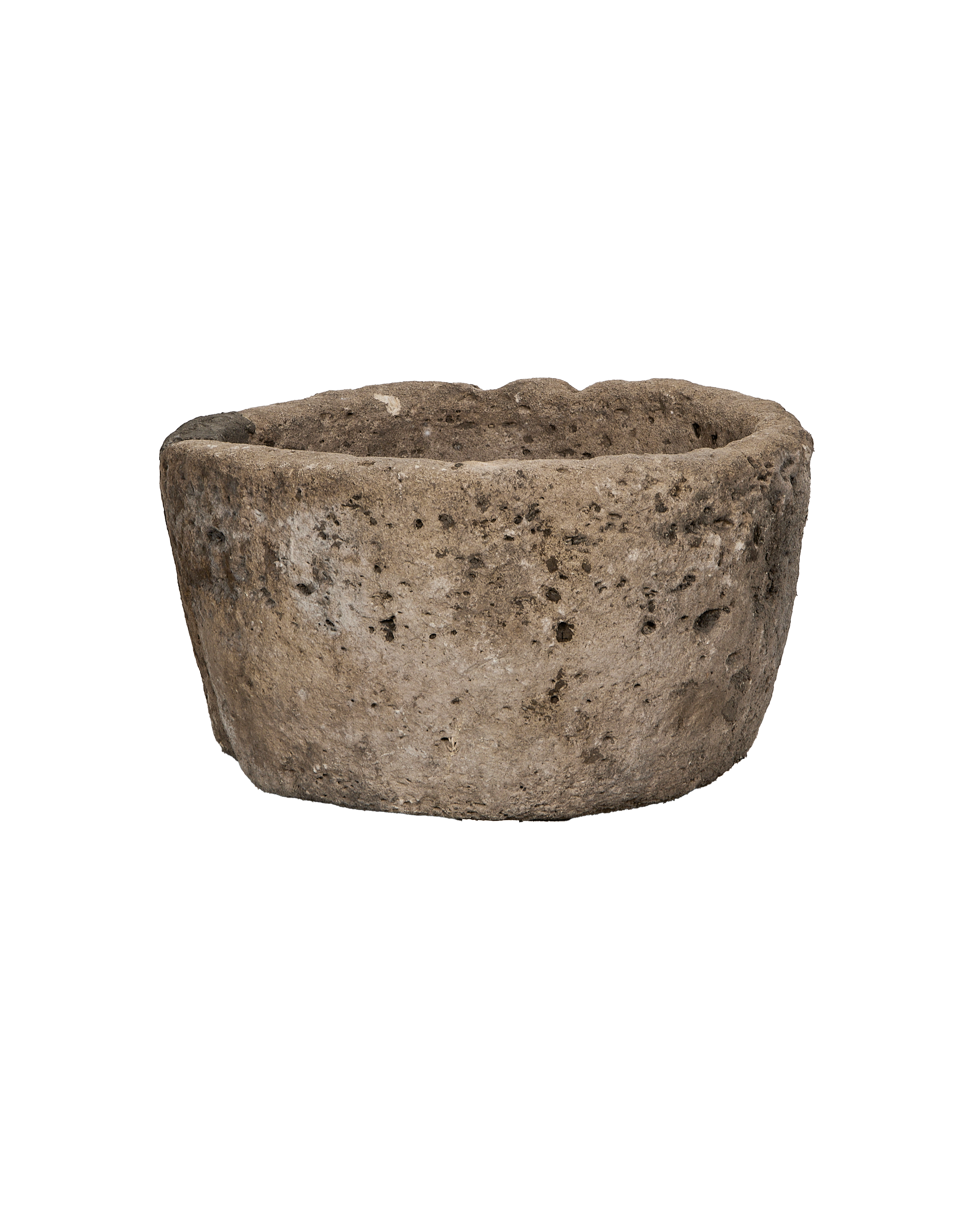 Olive Ateliers - Limestone Trough - Round