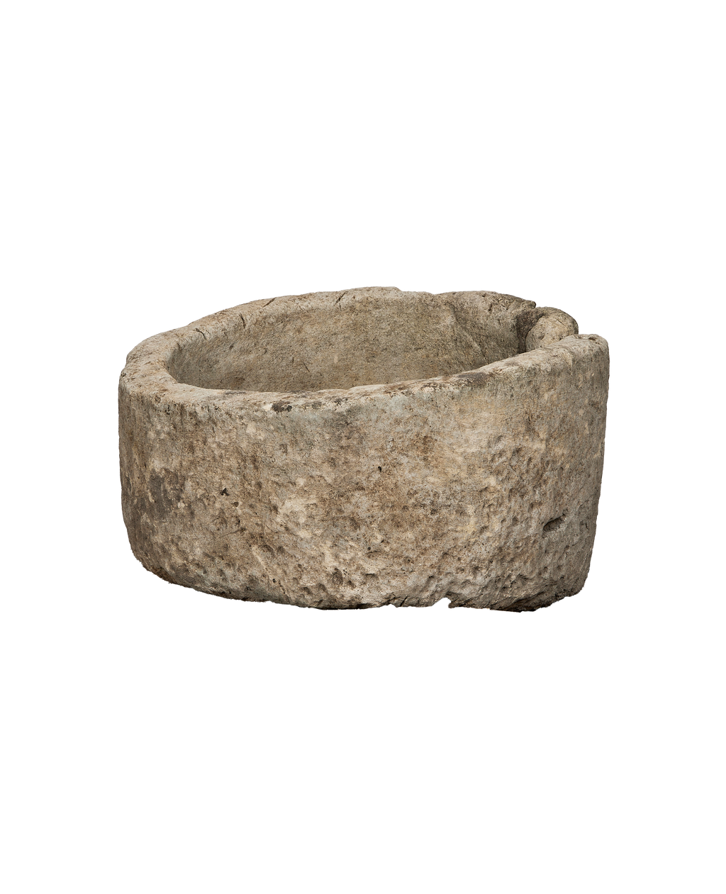 Olive Ateliers - Limestone Trough - Round