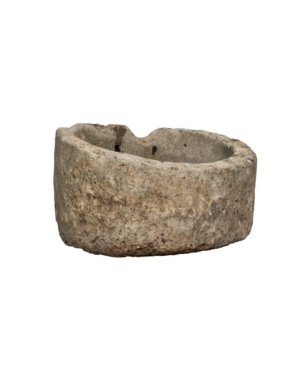 Olive Ateliers - Limestone Trough - Round