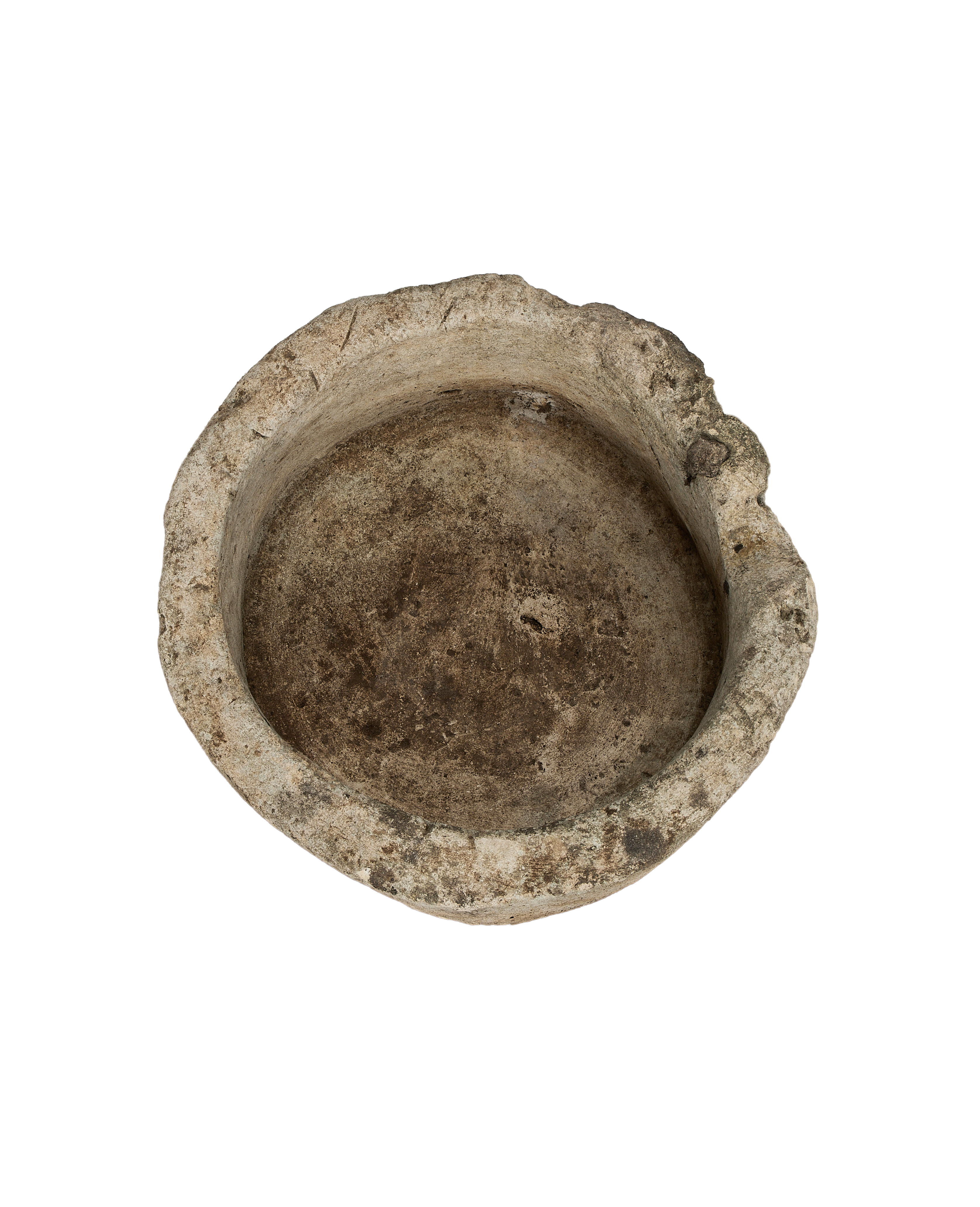 Olive Ateliers - Limestone Trough - Round