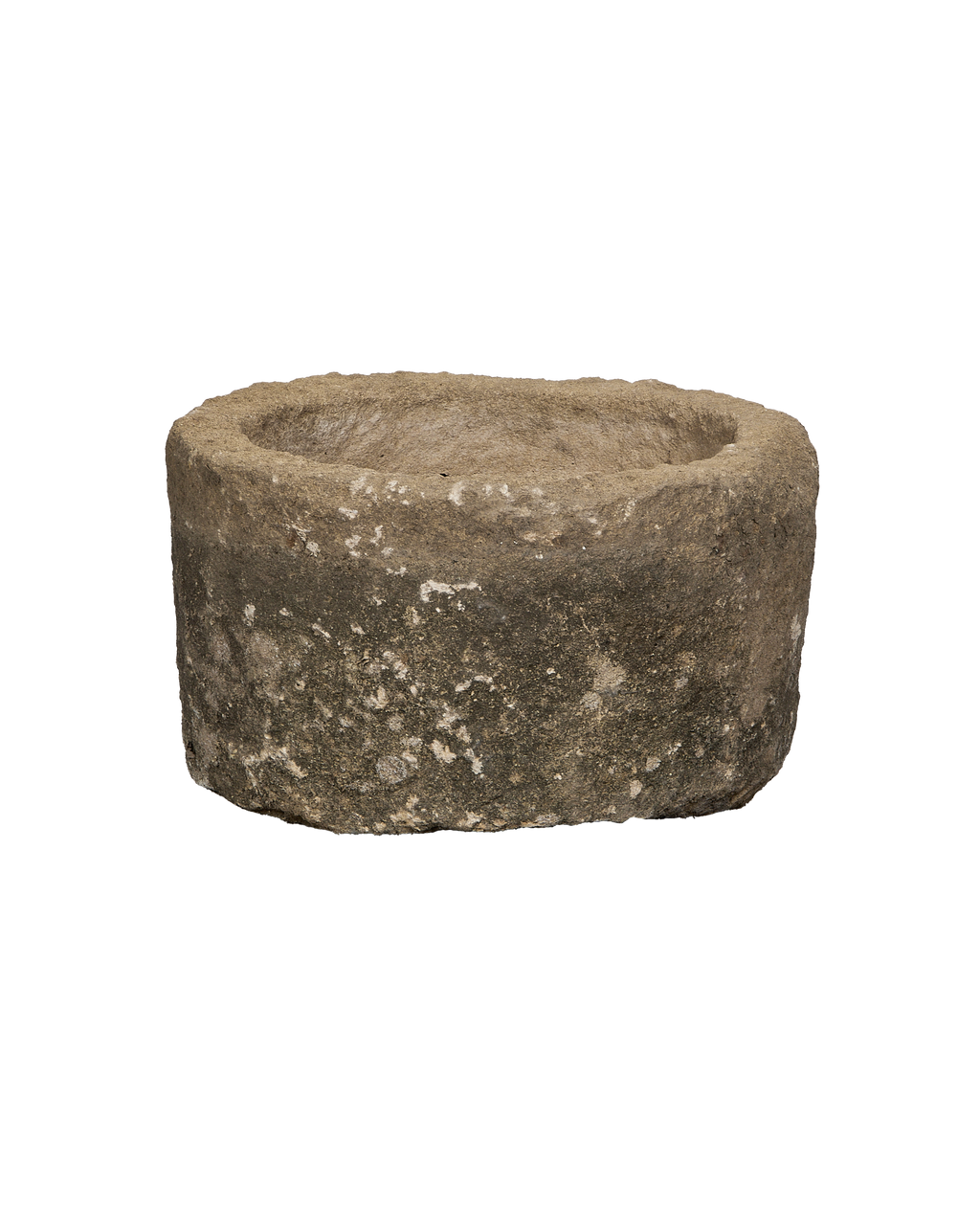 Olive Ateliers - Limestone Trough - Round