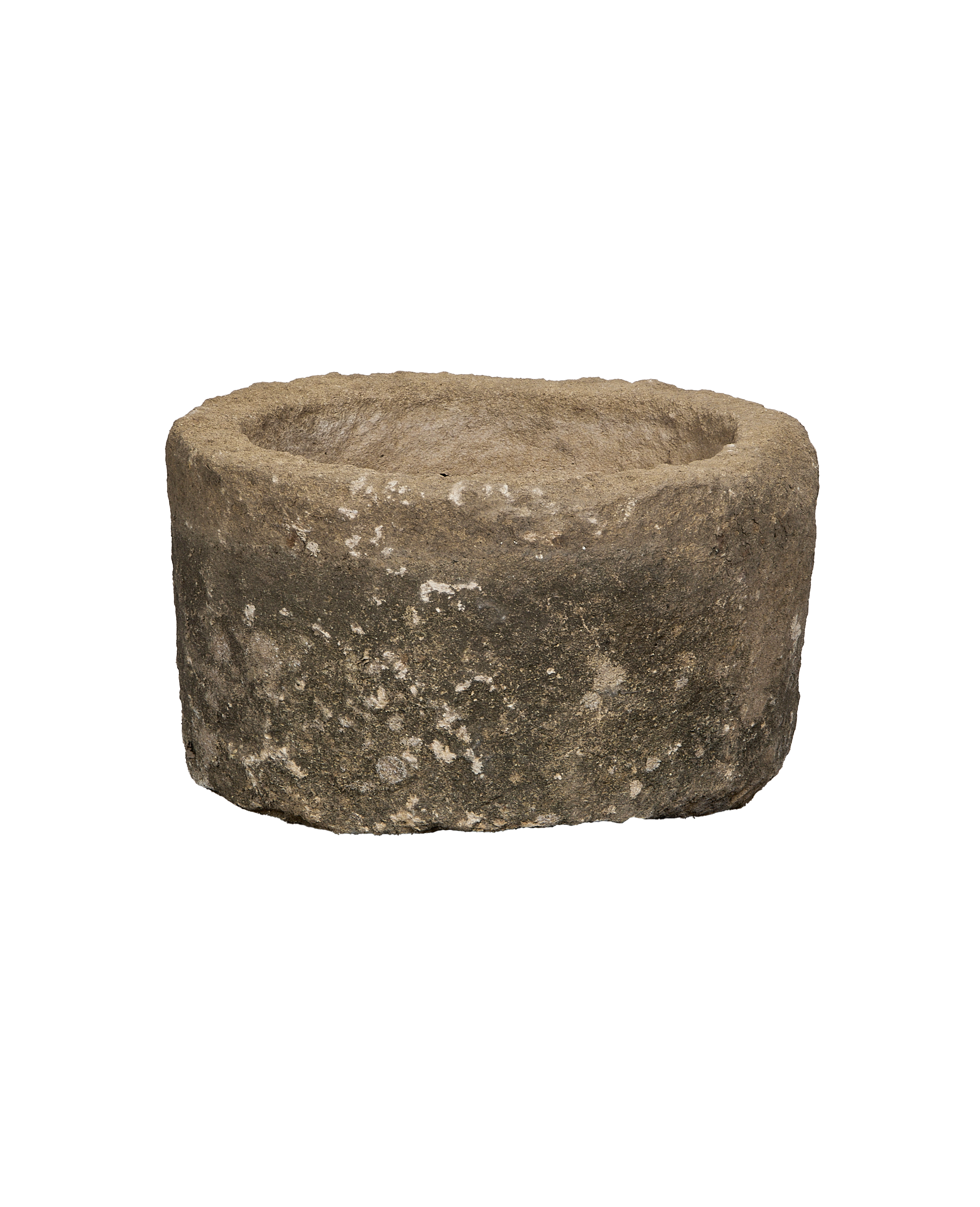 Olive Ateliers - Limestone Trough - Round