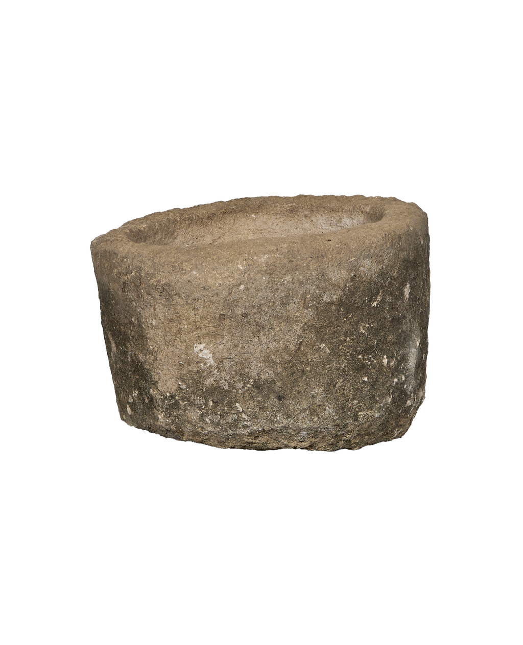 Olive Ateliers - Limestone Trough - Round