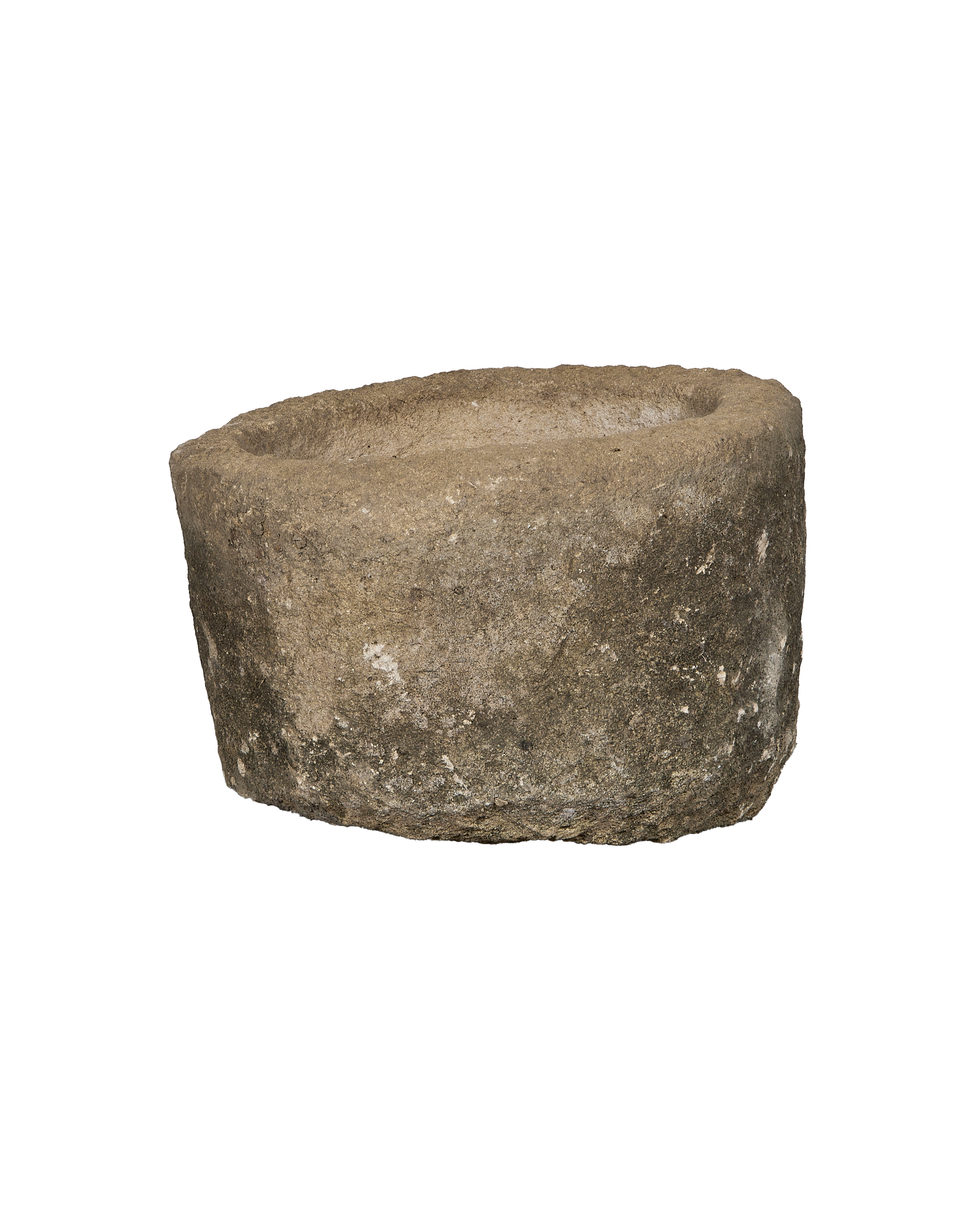 Olive Ateliers - Limestone Trough - Round