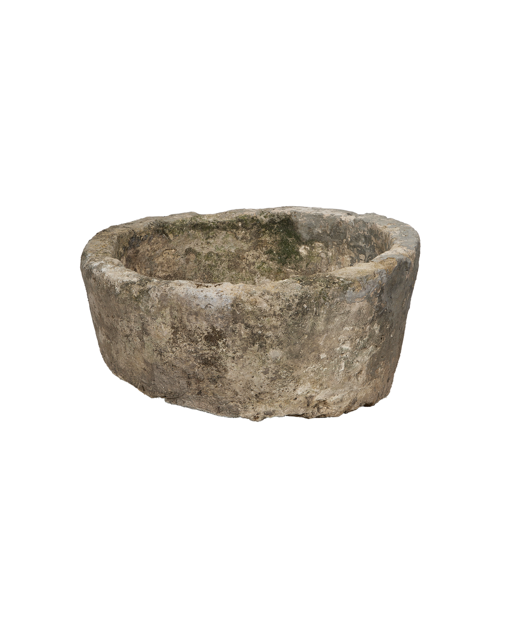 Olive Ateliers - Limestone Trough - Round